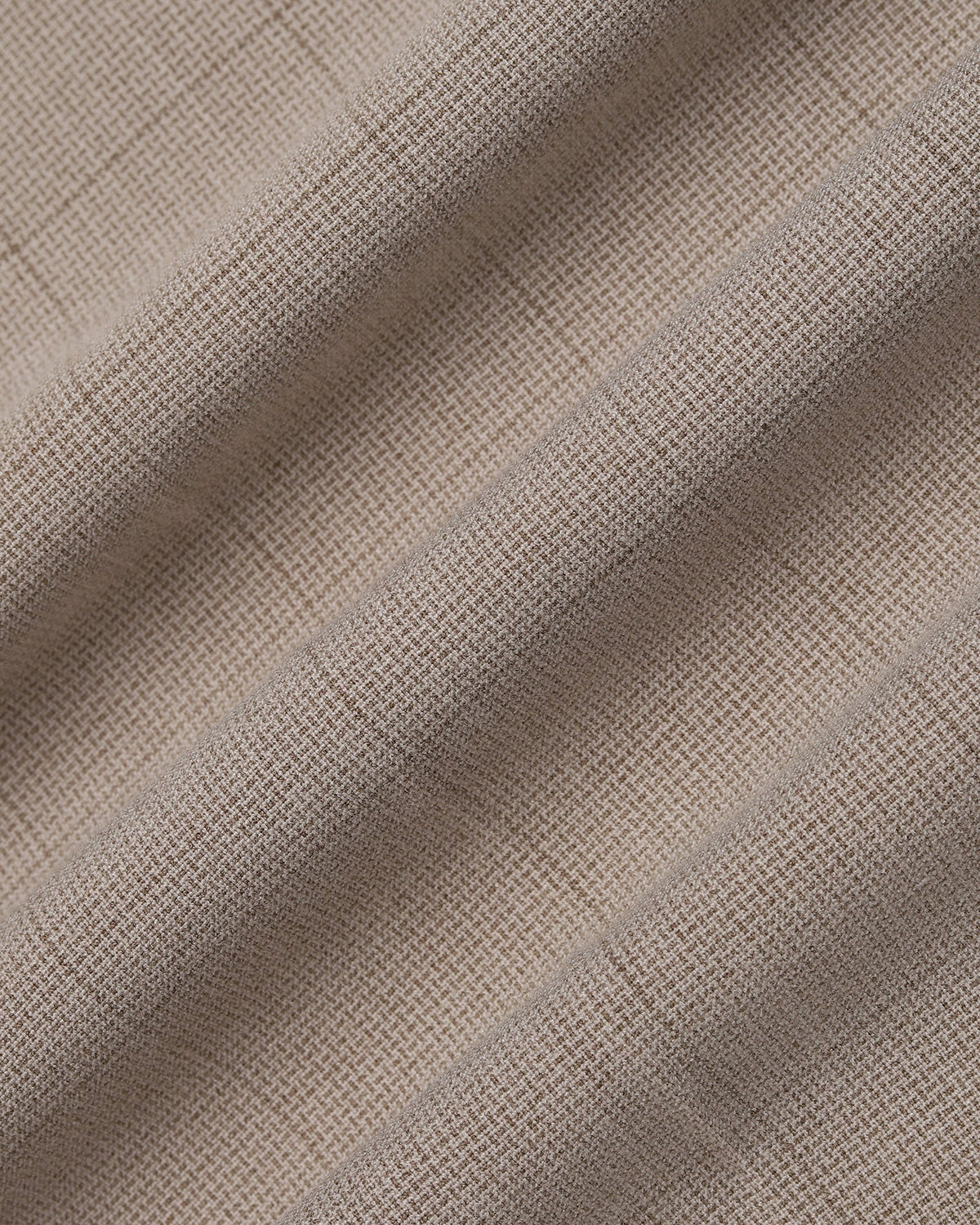 Beige Check Trouser - Texter