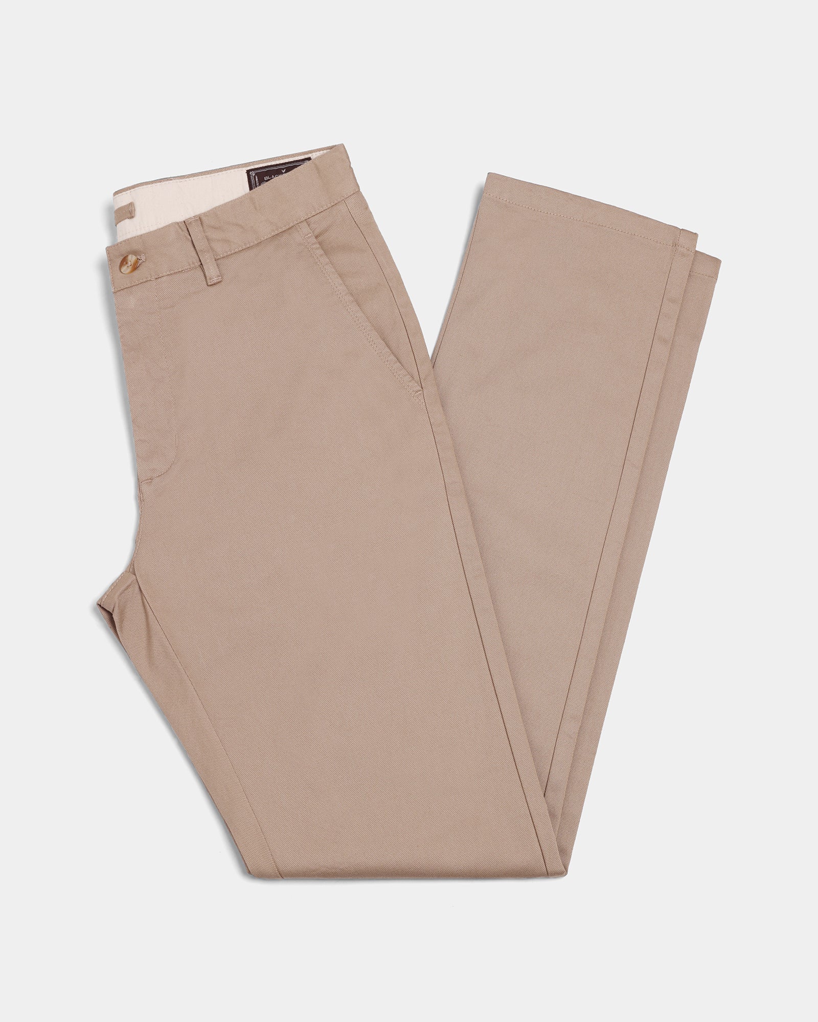 Beige Textured Khakis - Langstang