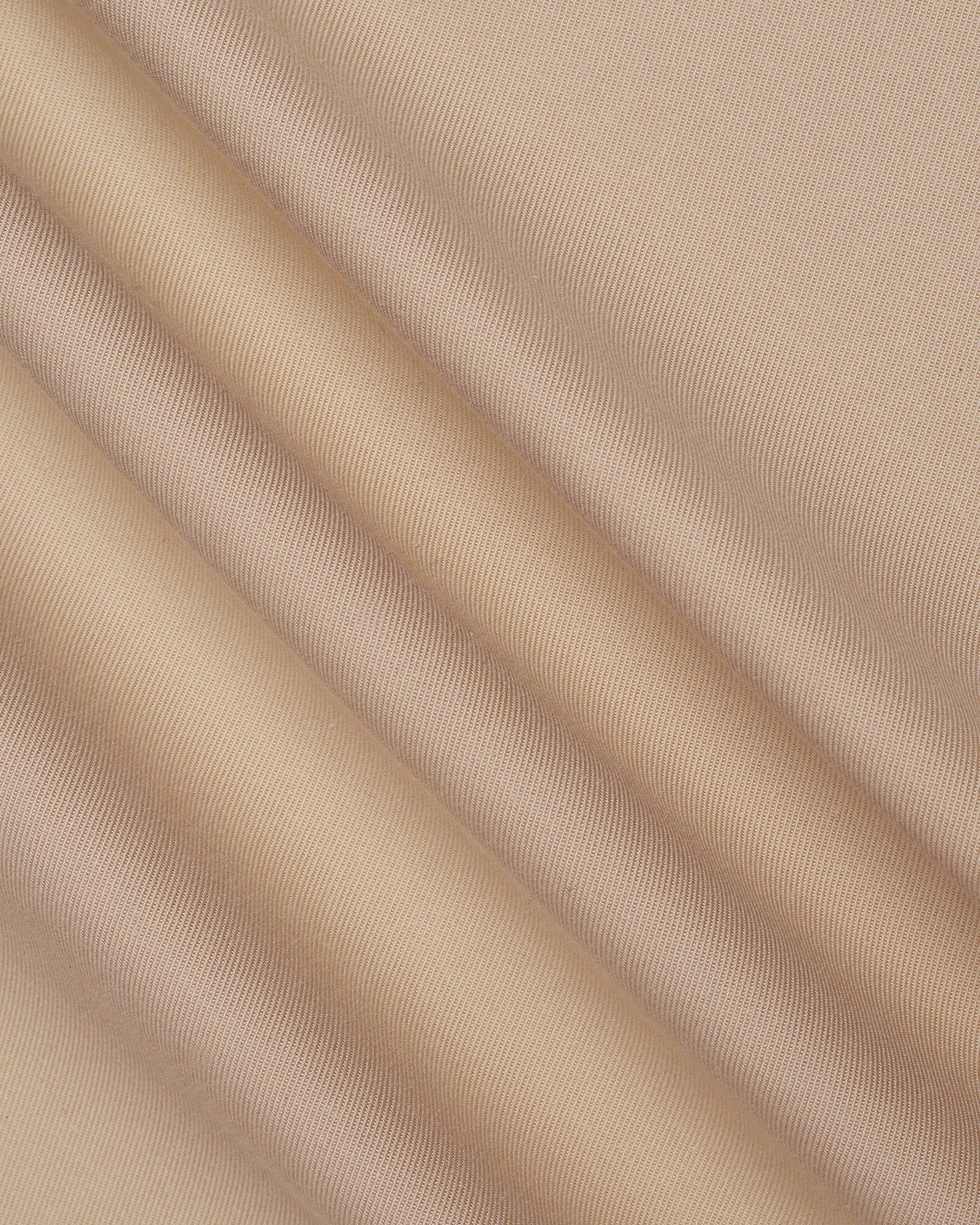Beige Unwrinkle Solid Khakis - Elgon