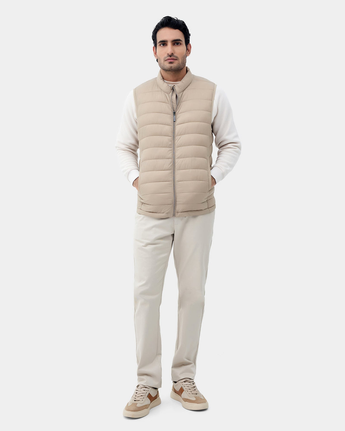 Beige Solid Product - Crius