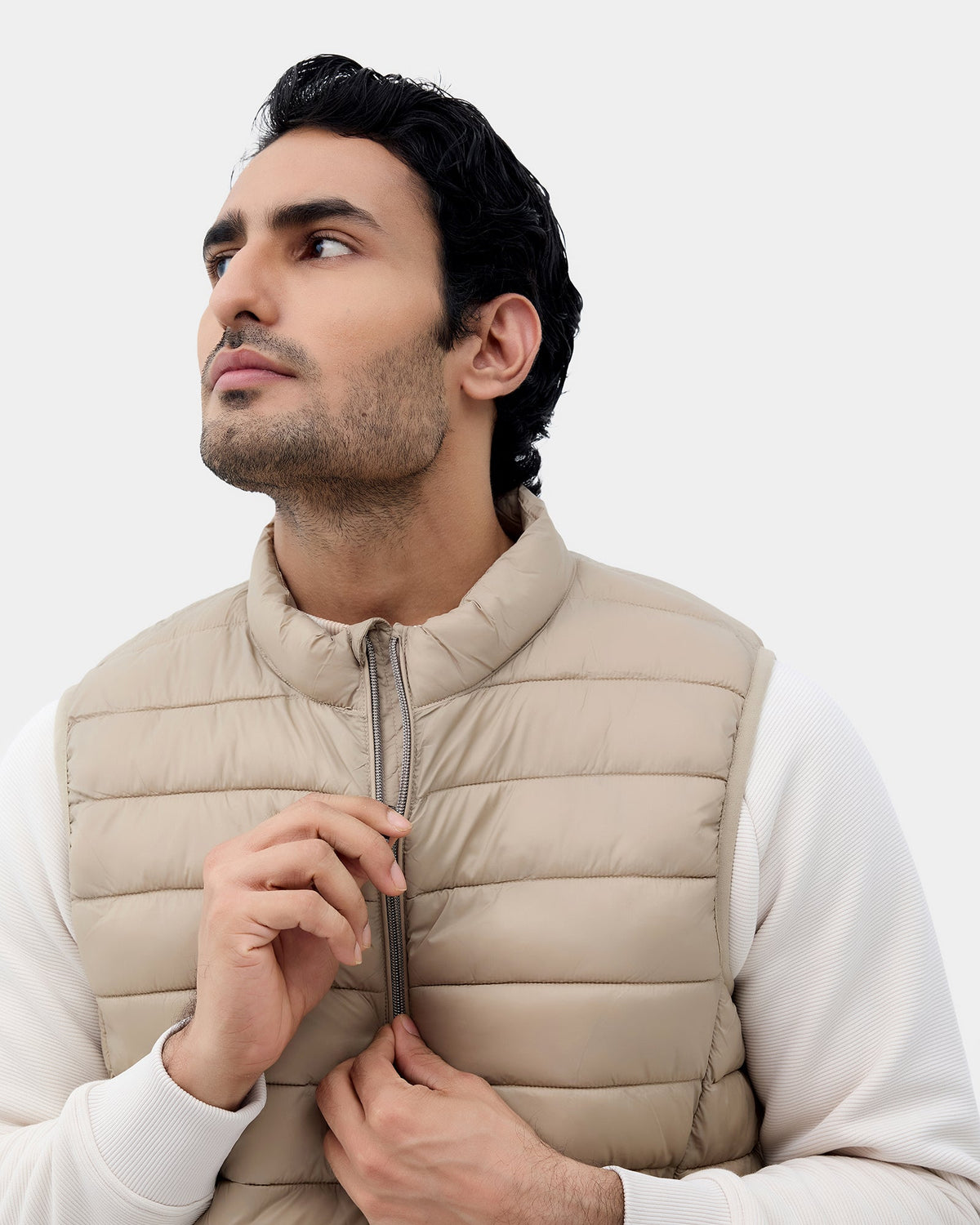 Beige Solid Product - Crius