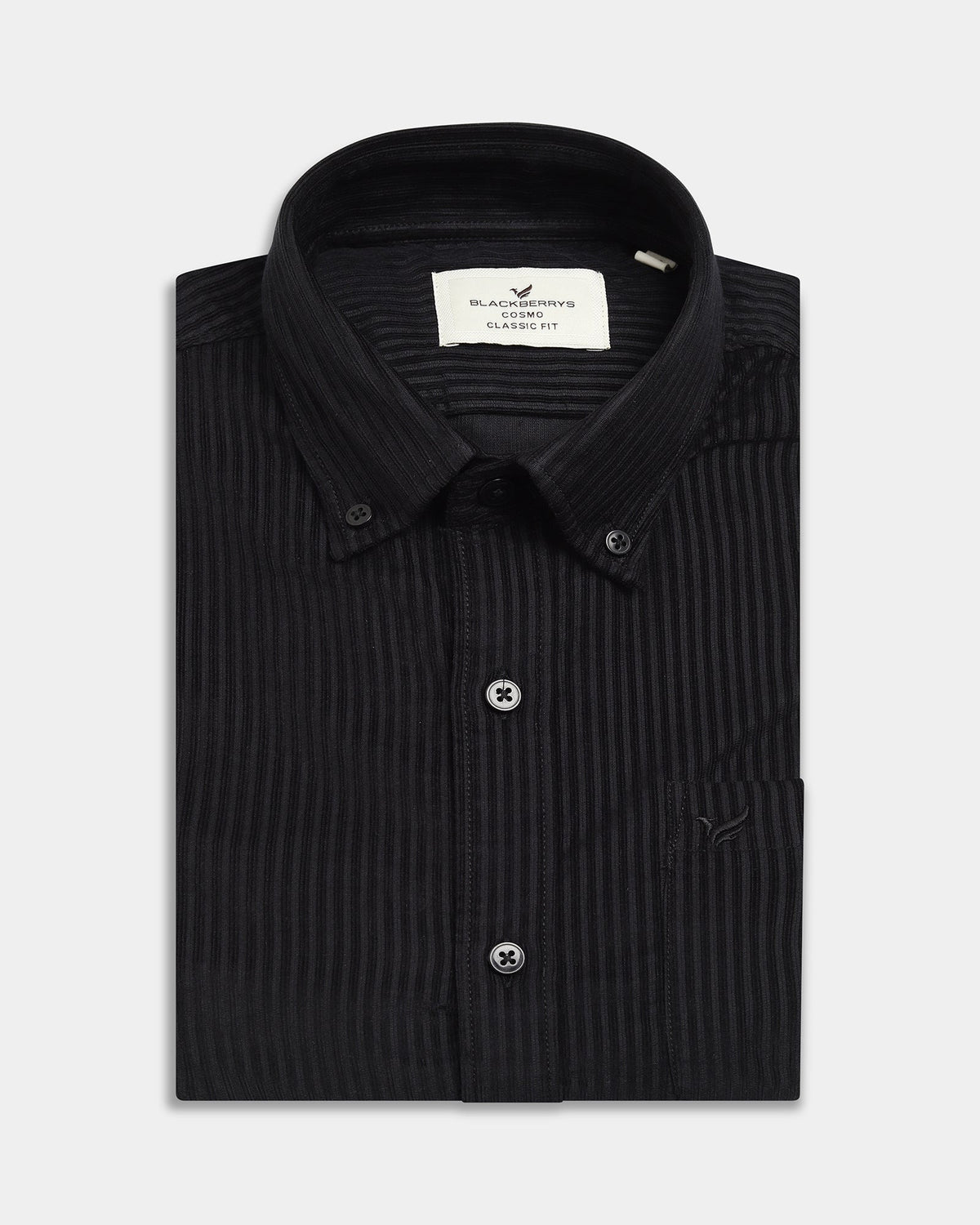 Black Corduroy Shirt - Agapi