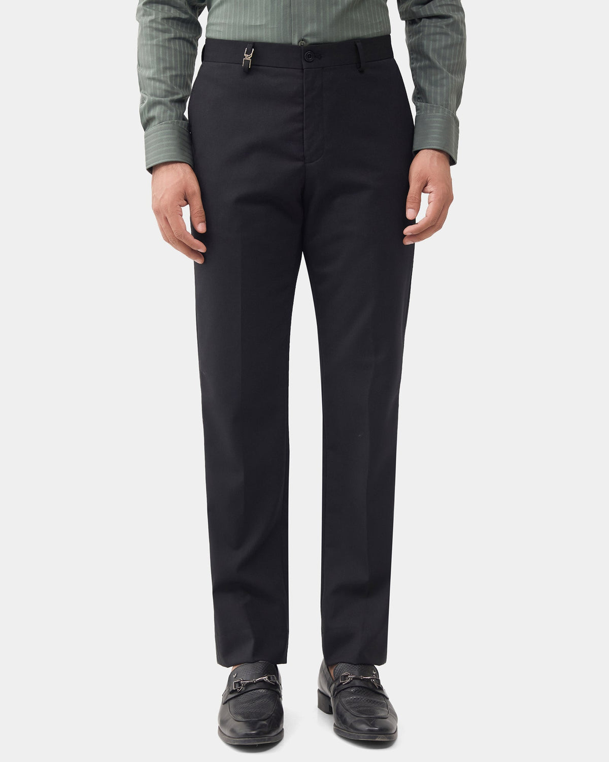Black Luxe Texturedd Trouser - Chopard
