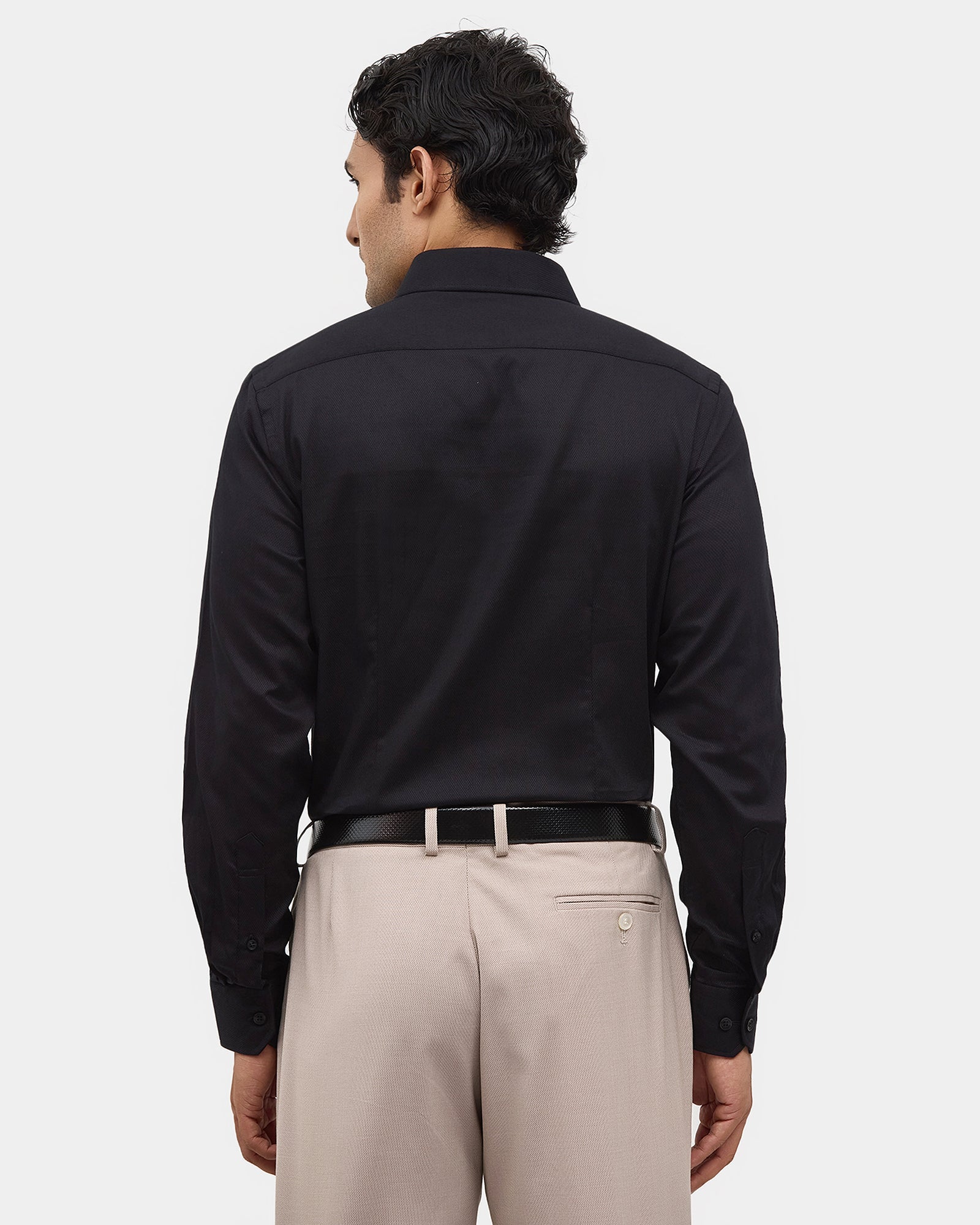 Blue Solid Shirt - Fair