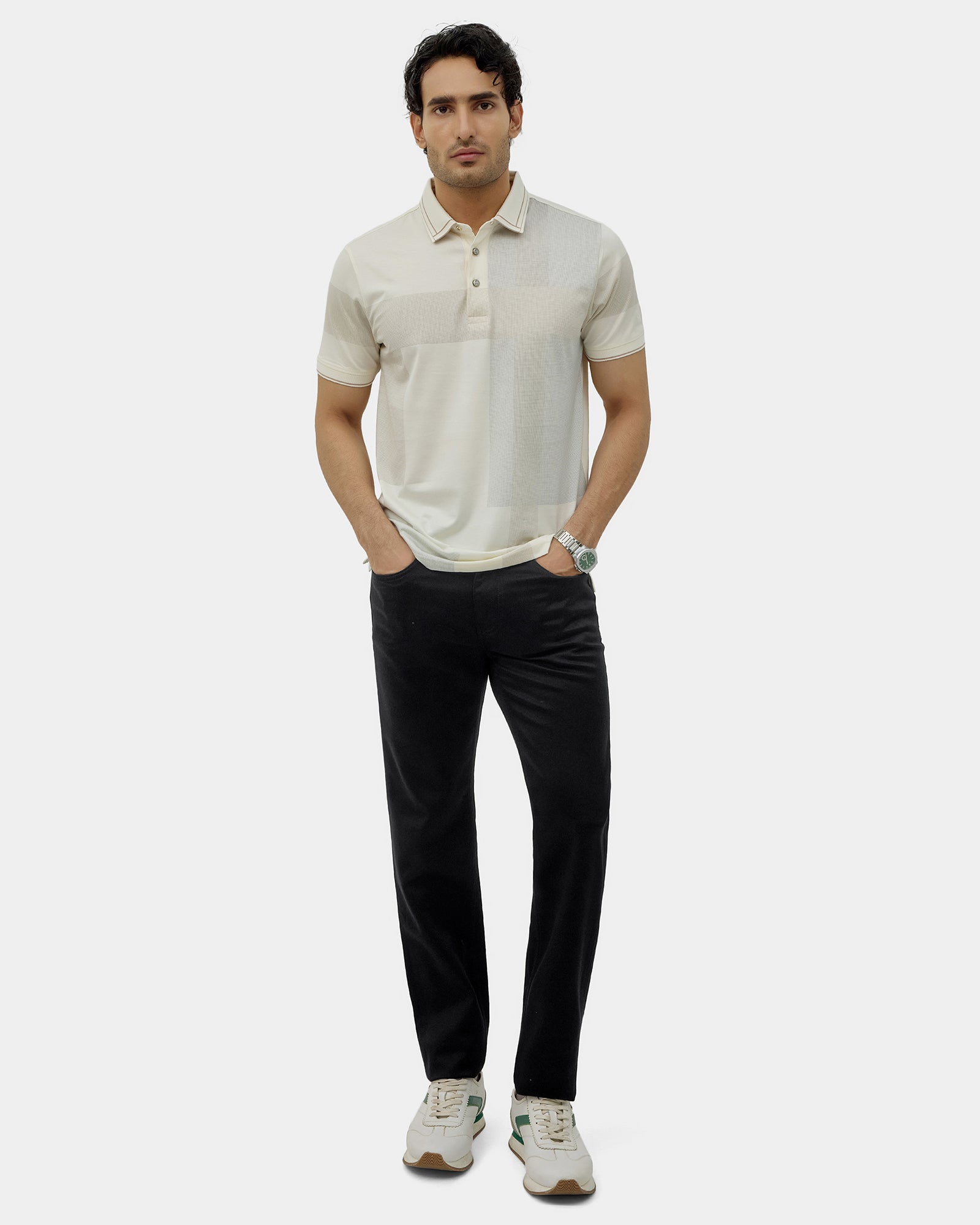 Black Bleed Zero Slim Fit Jeans - Abto