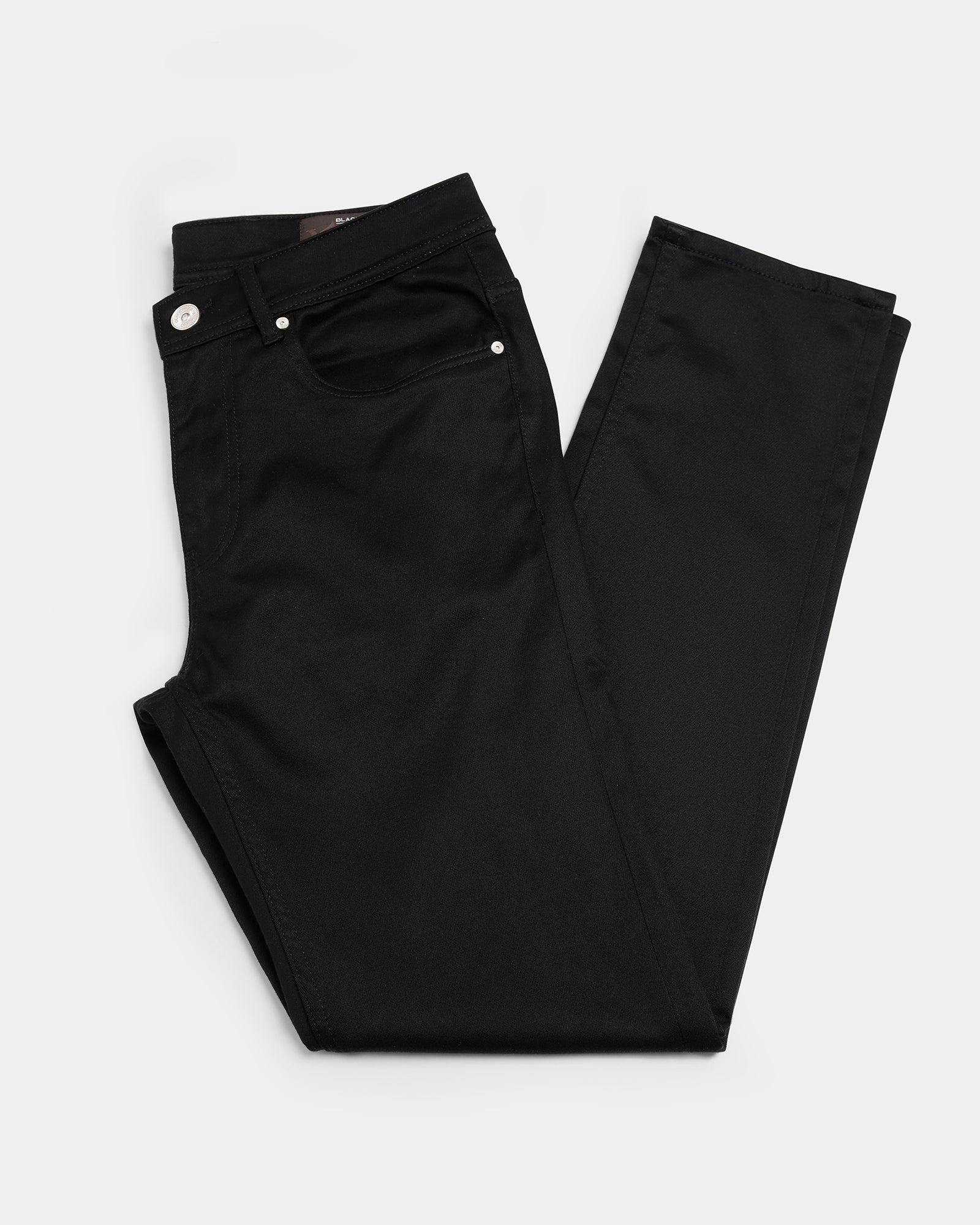Black Bleed Zero Slim Fit Jeans - Abto