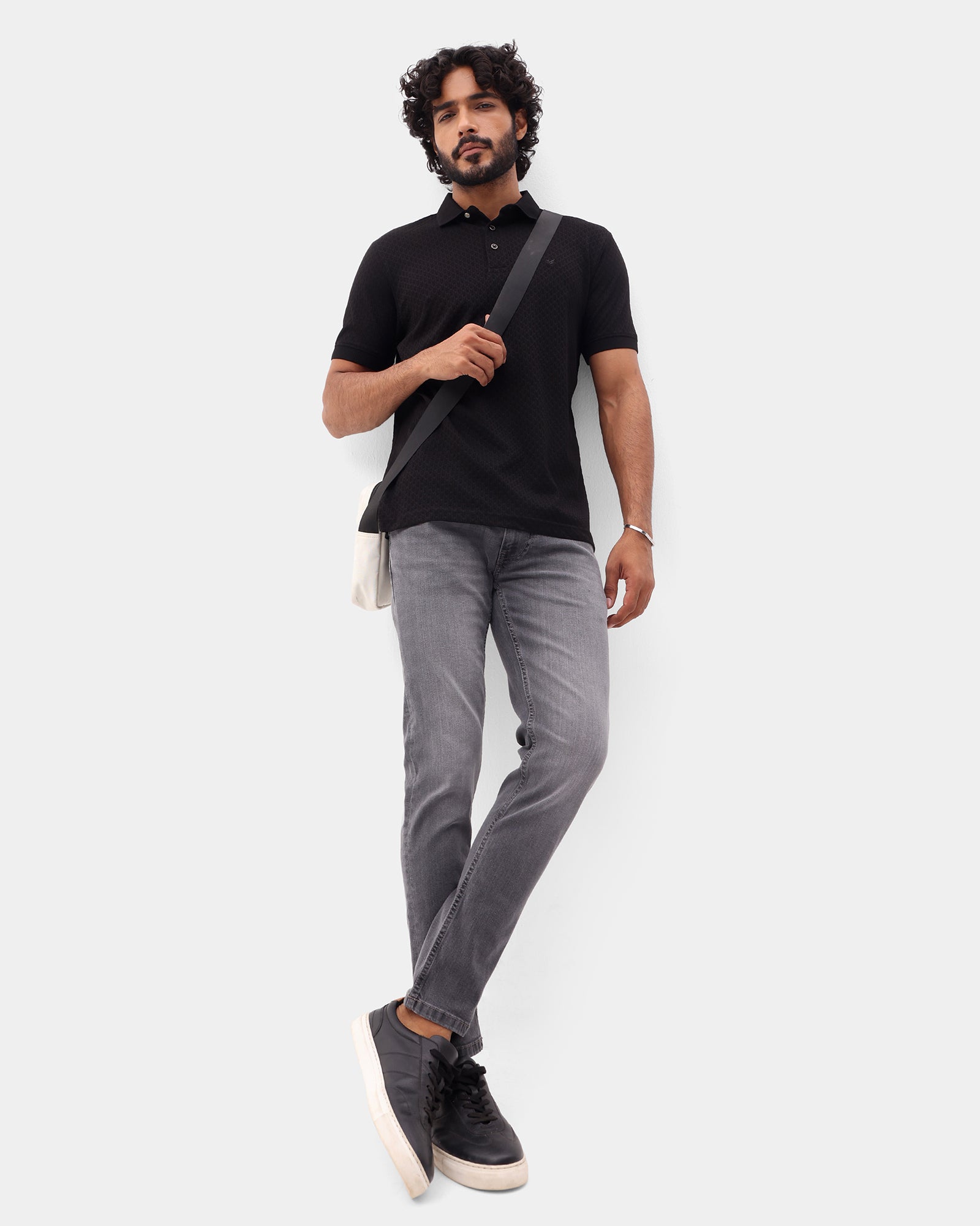 Black Superflex Skinny Cropped Jeans - Lazar