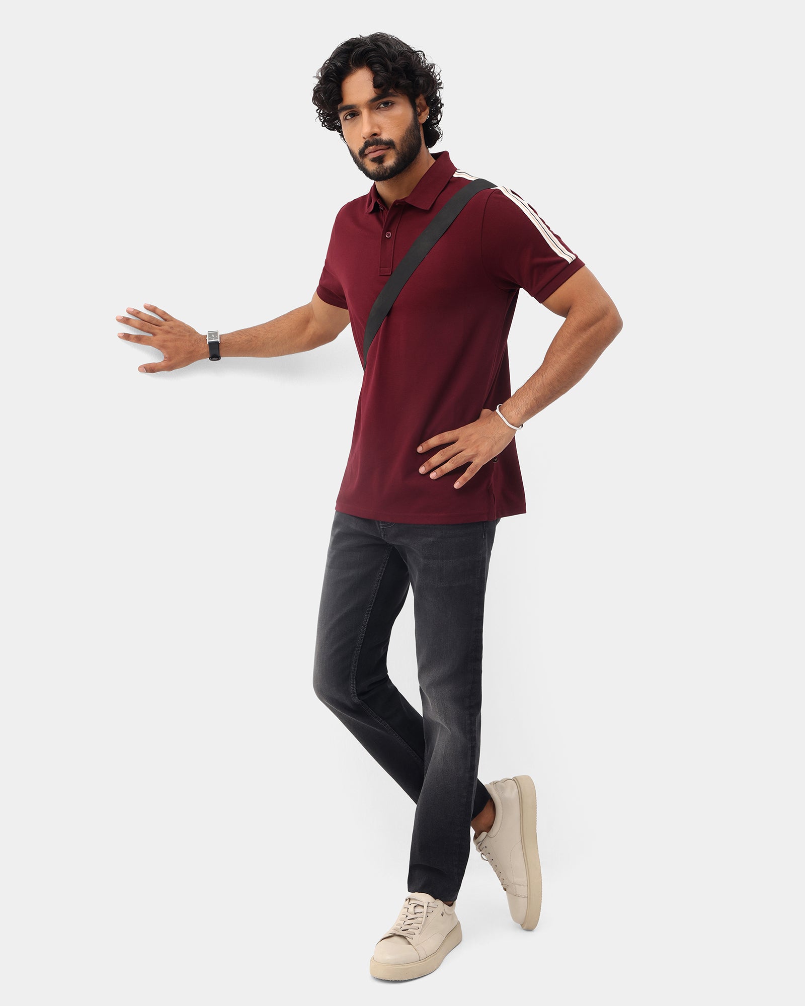 Black Superflex Slim Fit Jeans - Novak