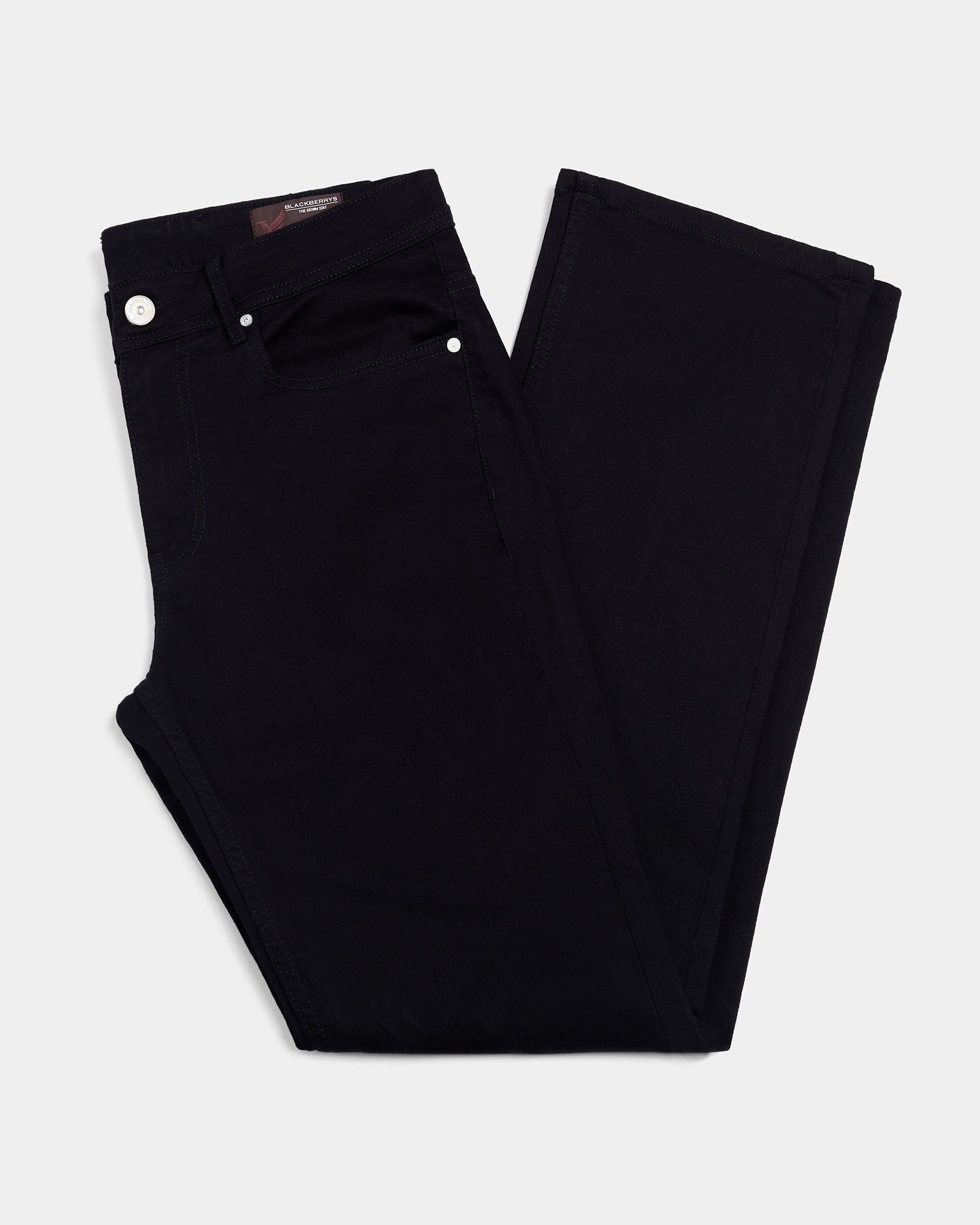 Black Slim Comfort Fit Jeans - Jamie