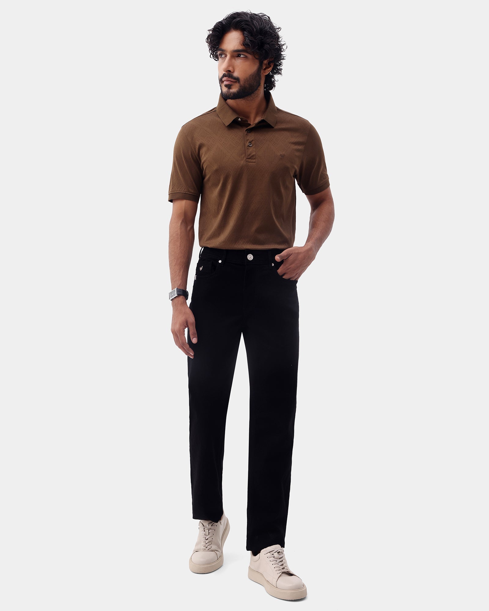 Black Slim Comfort Fit Jeans - Jamie