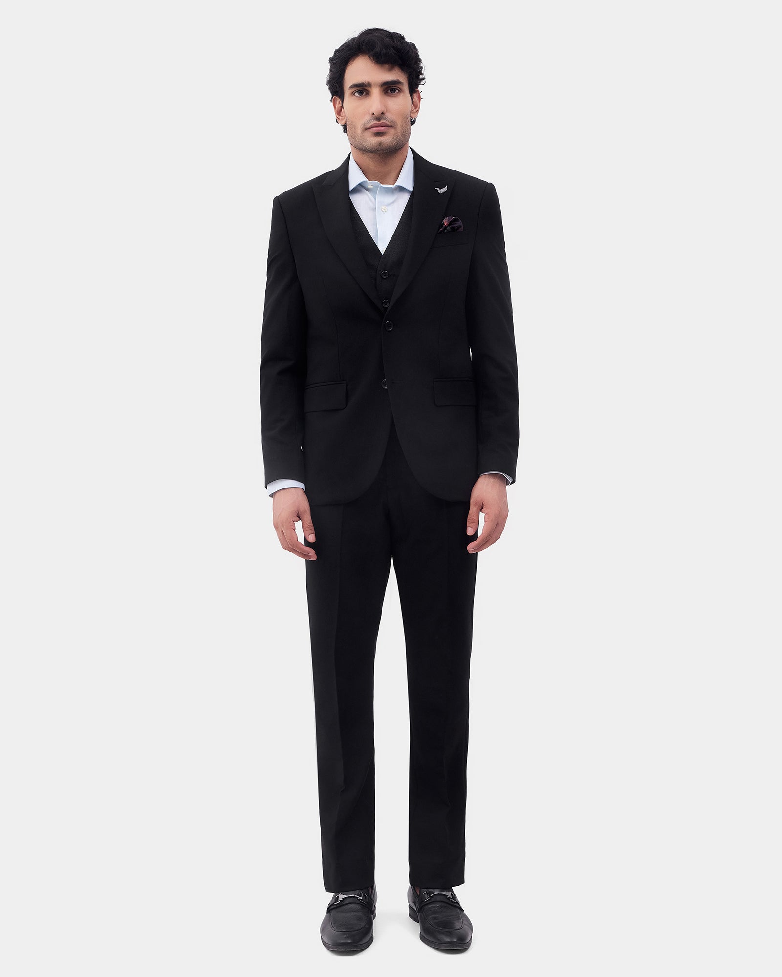 2 SB SLIM FIT SOLID SUITS