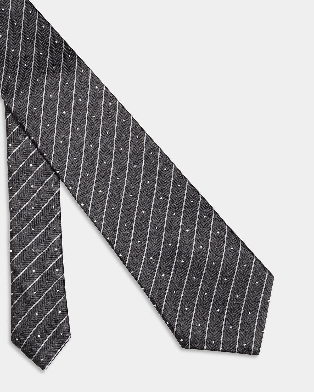 Black Stripe Tie - Brussels