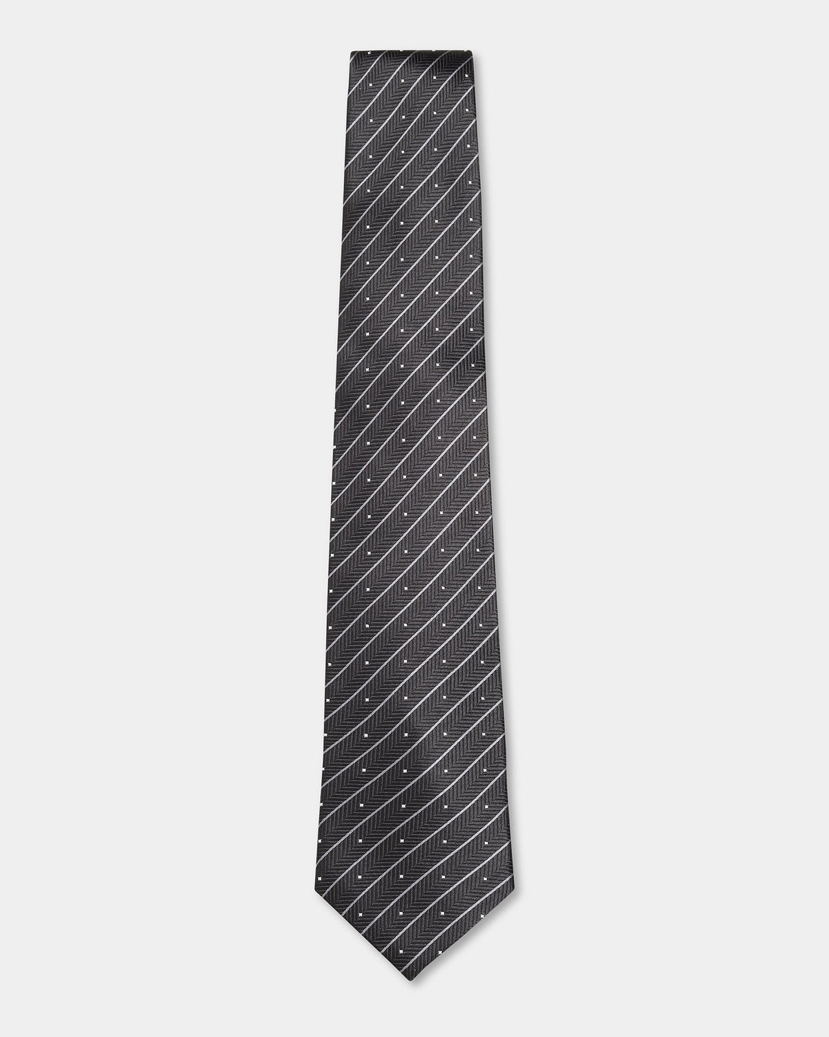 Black Stripe Tie - Brussels