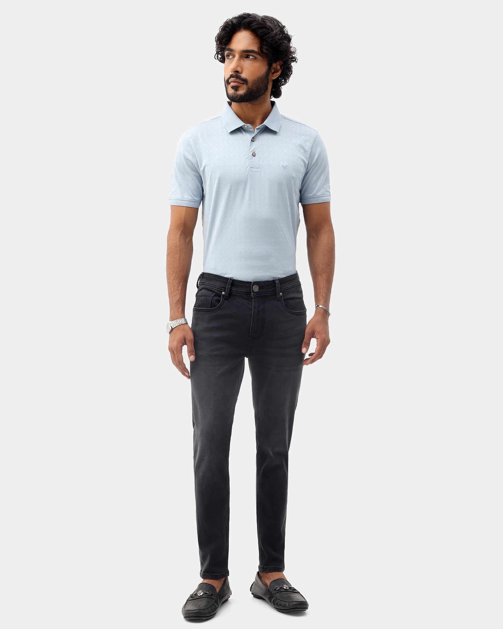 Black Superflex Skinny Cropped Jeans - Brik
