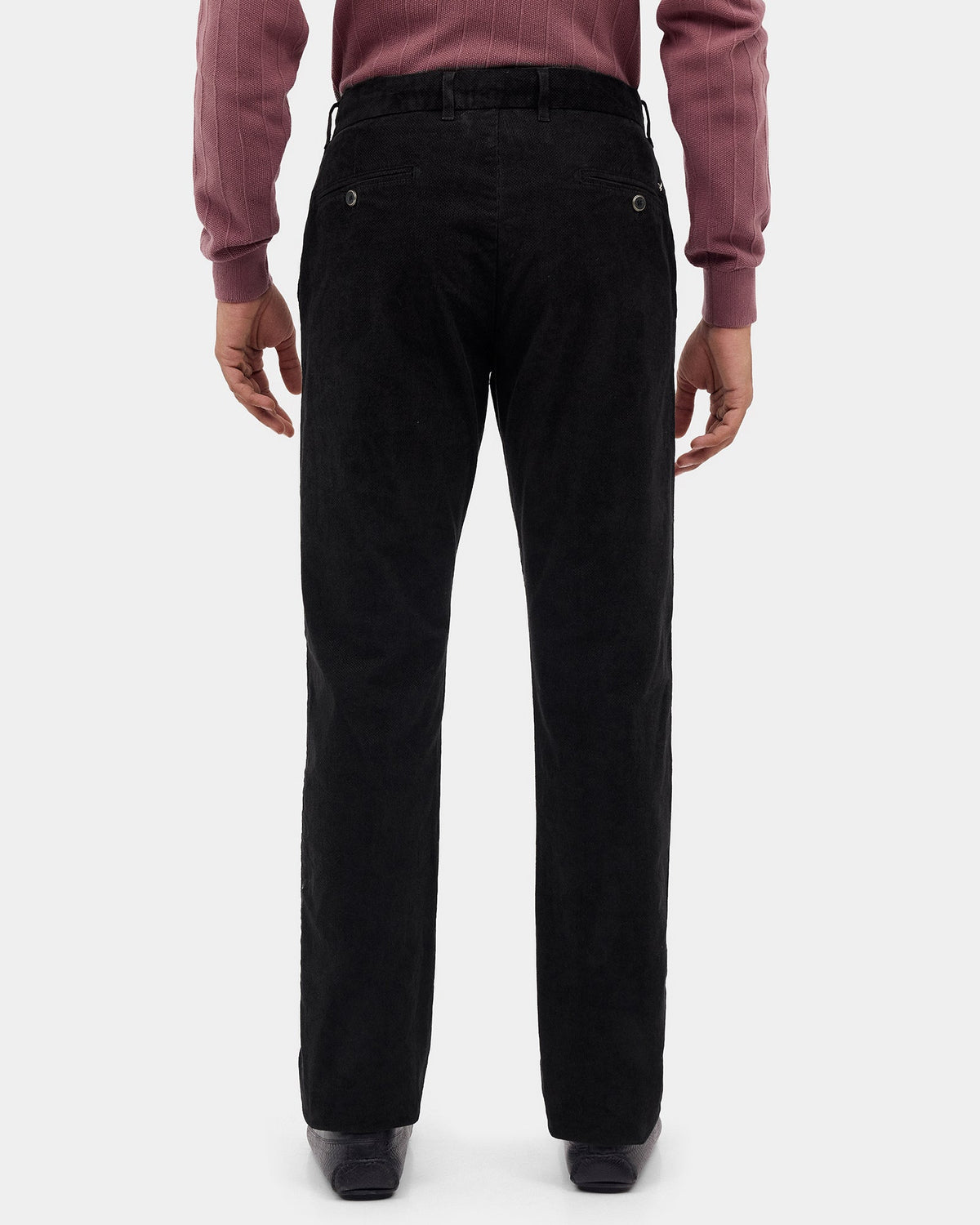 Black Corduroy Khakis - Dustin