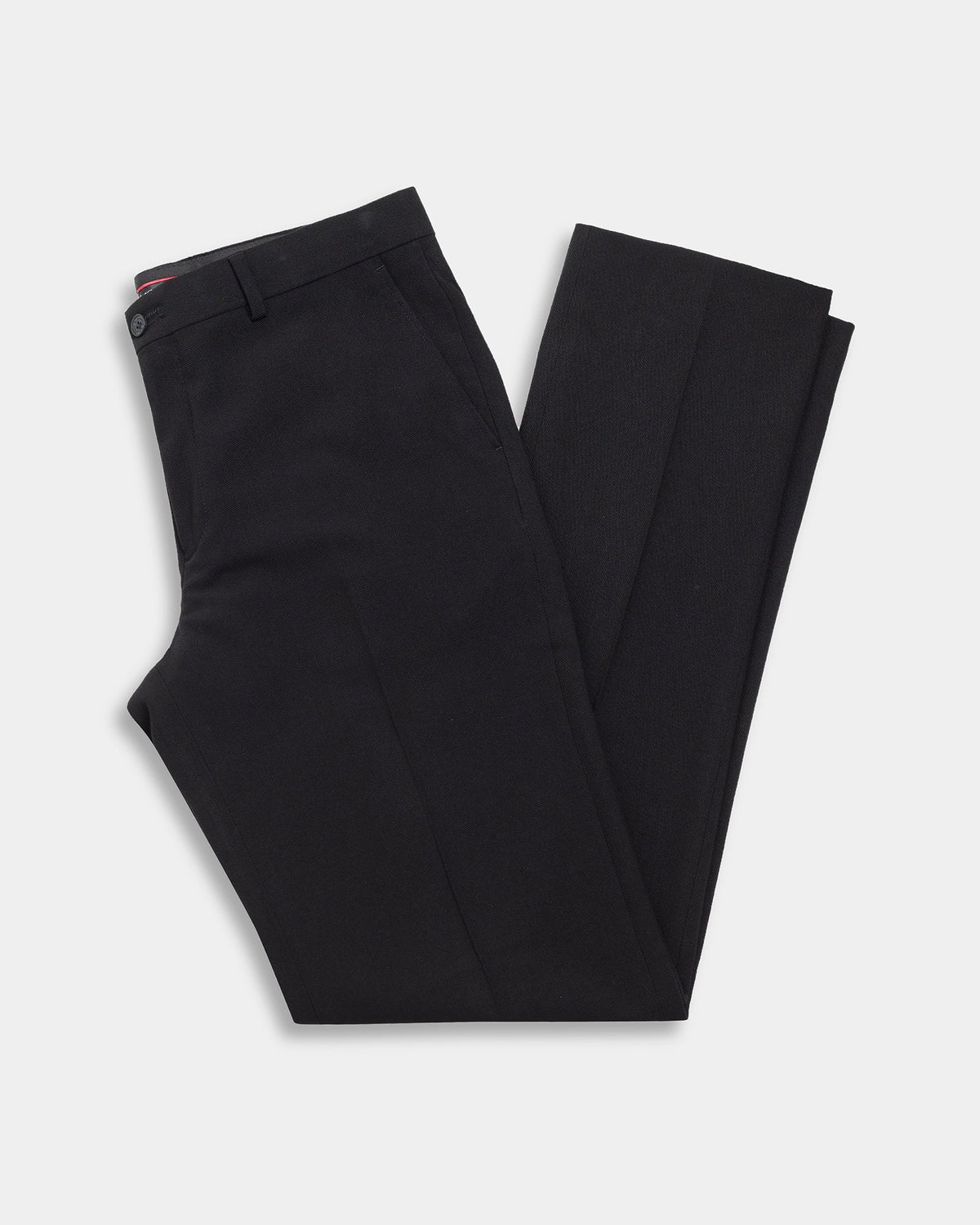 Black Textured Trouser - Delma