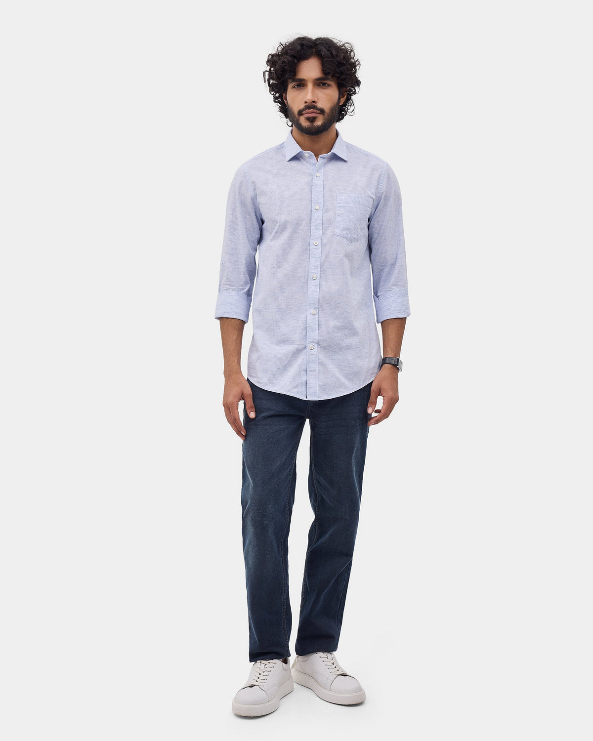 Blue Check Shirt - Mofer