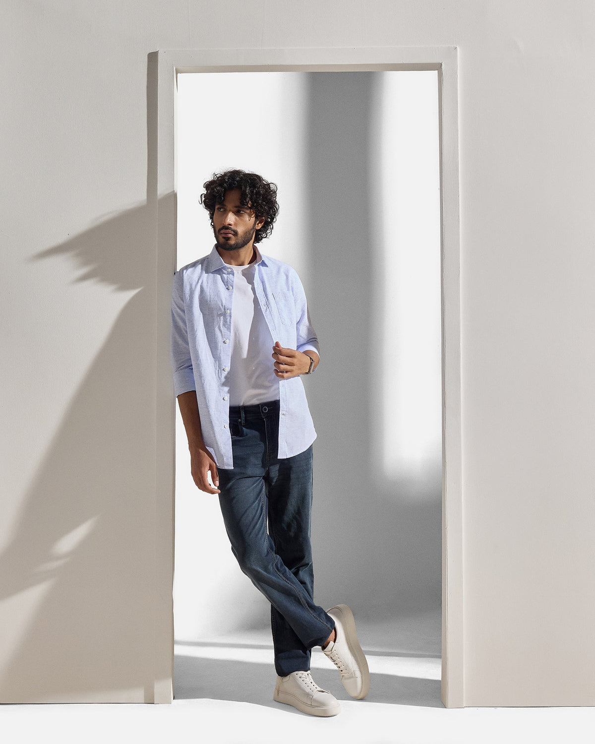 Blue Check Shirt - Mofer