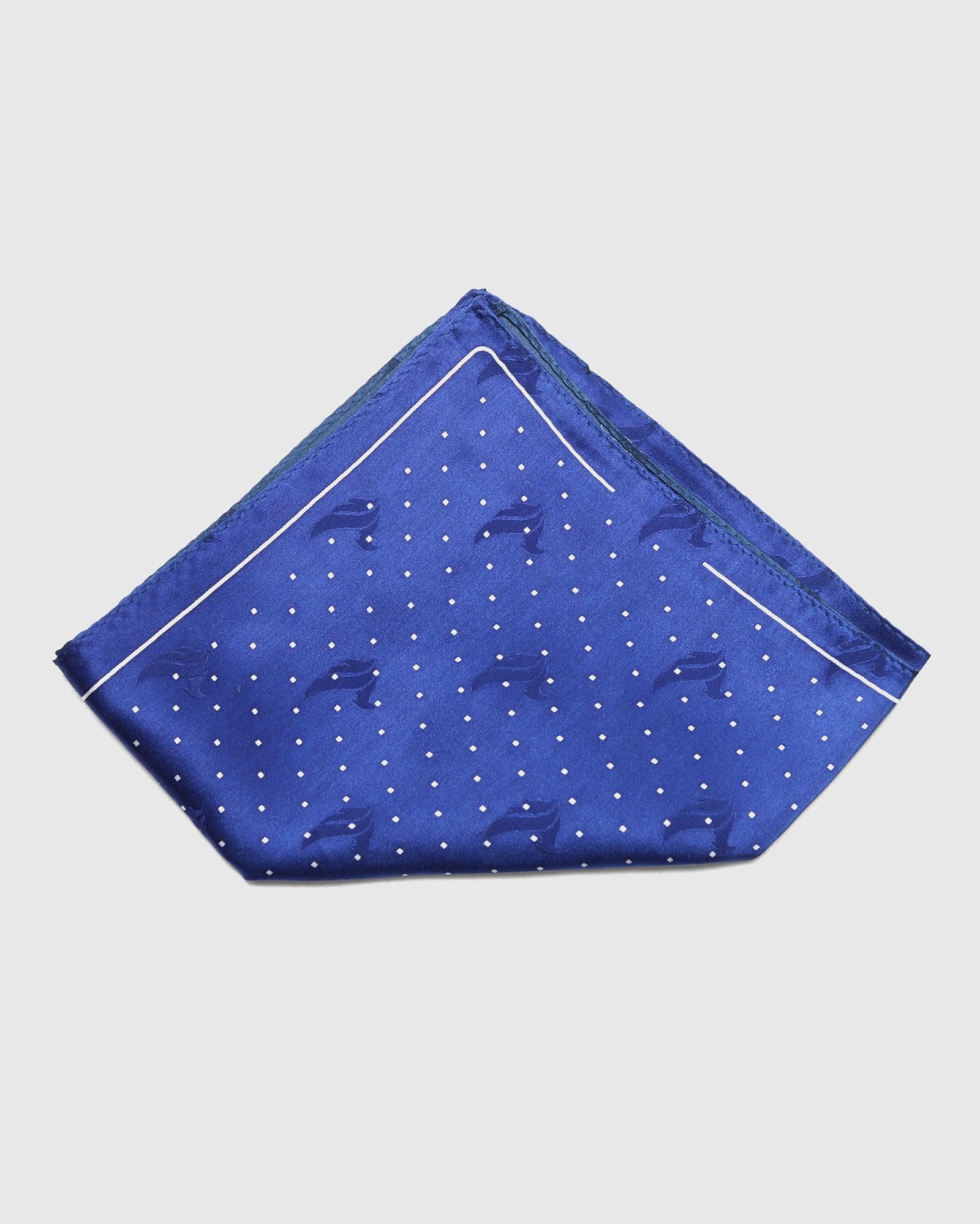 Boxed Combo Check Tie With Pocket Square And Cufflink (Seem) - Blackberrys