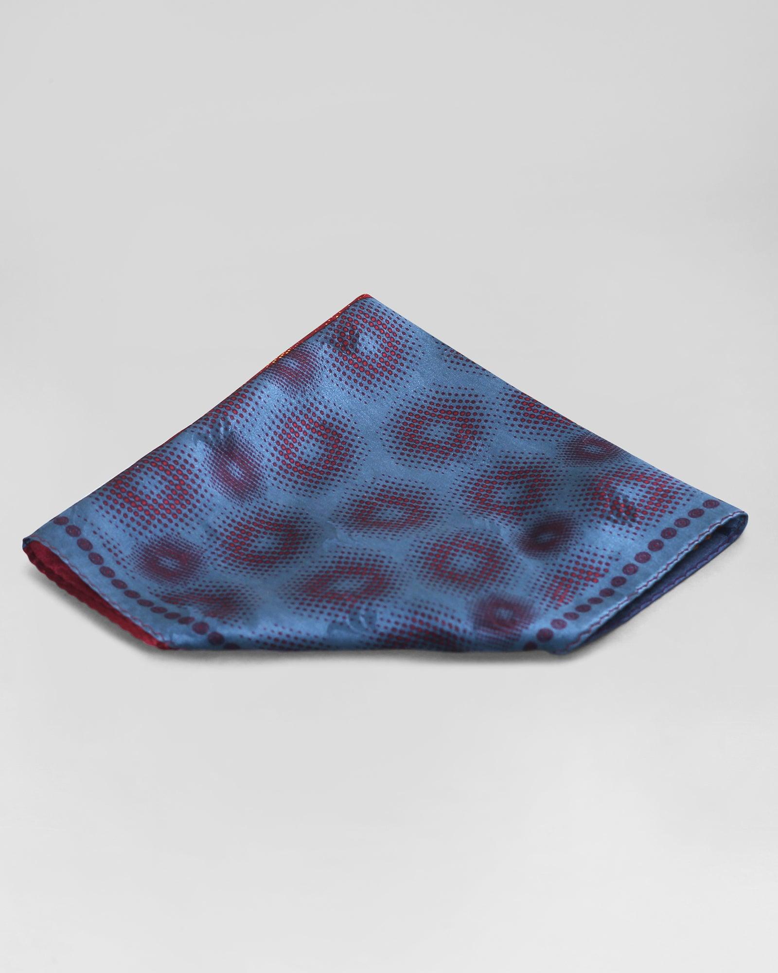 Boxed Combo Printed Tie With Pocket Square And Cufflink (Rahnam) - Blackberrys