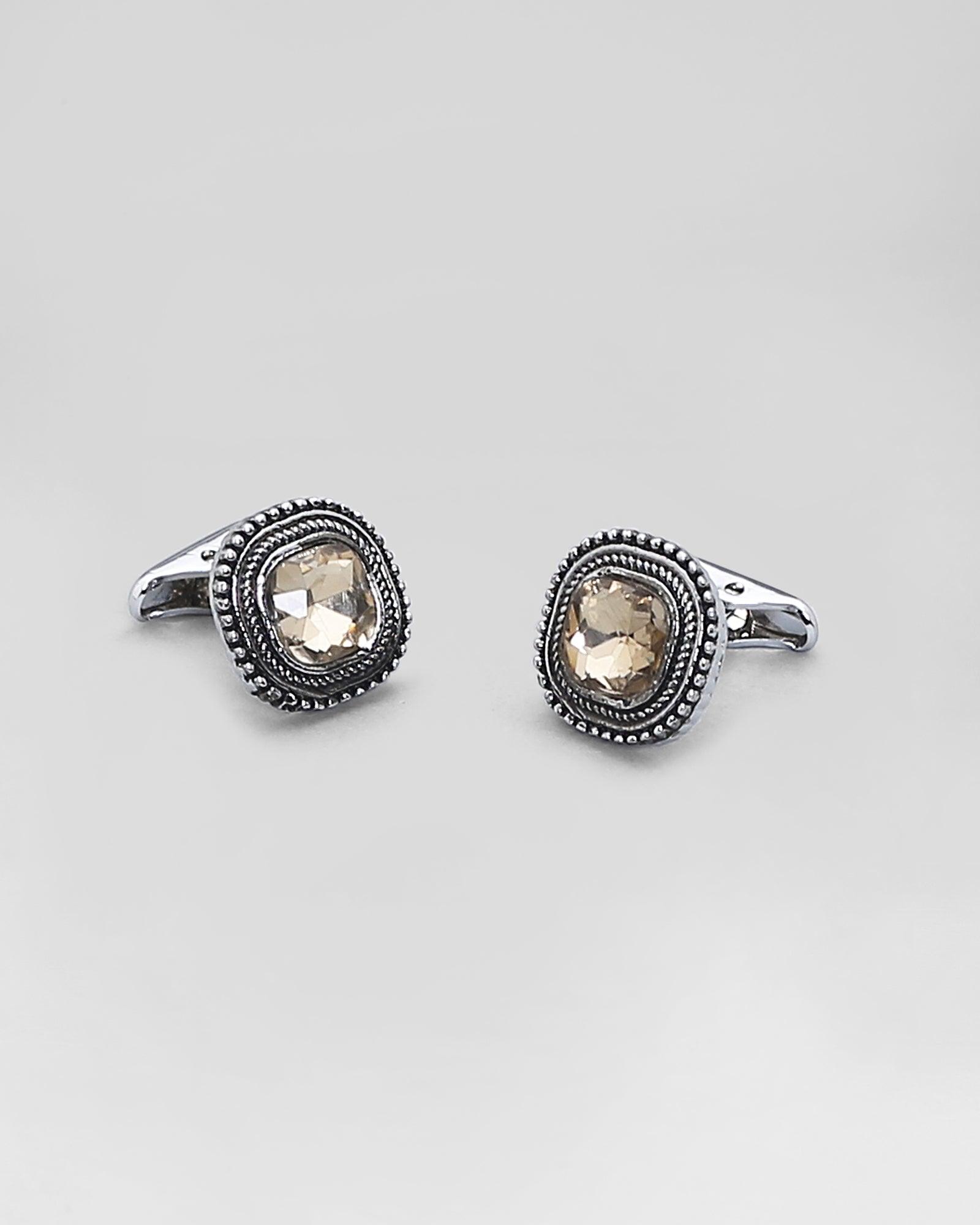 Boxed Combo Printed Tie With Pocket Square And Cufflink (Rayan) - Blackberrys