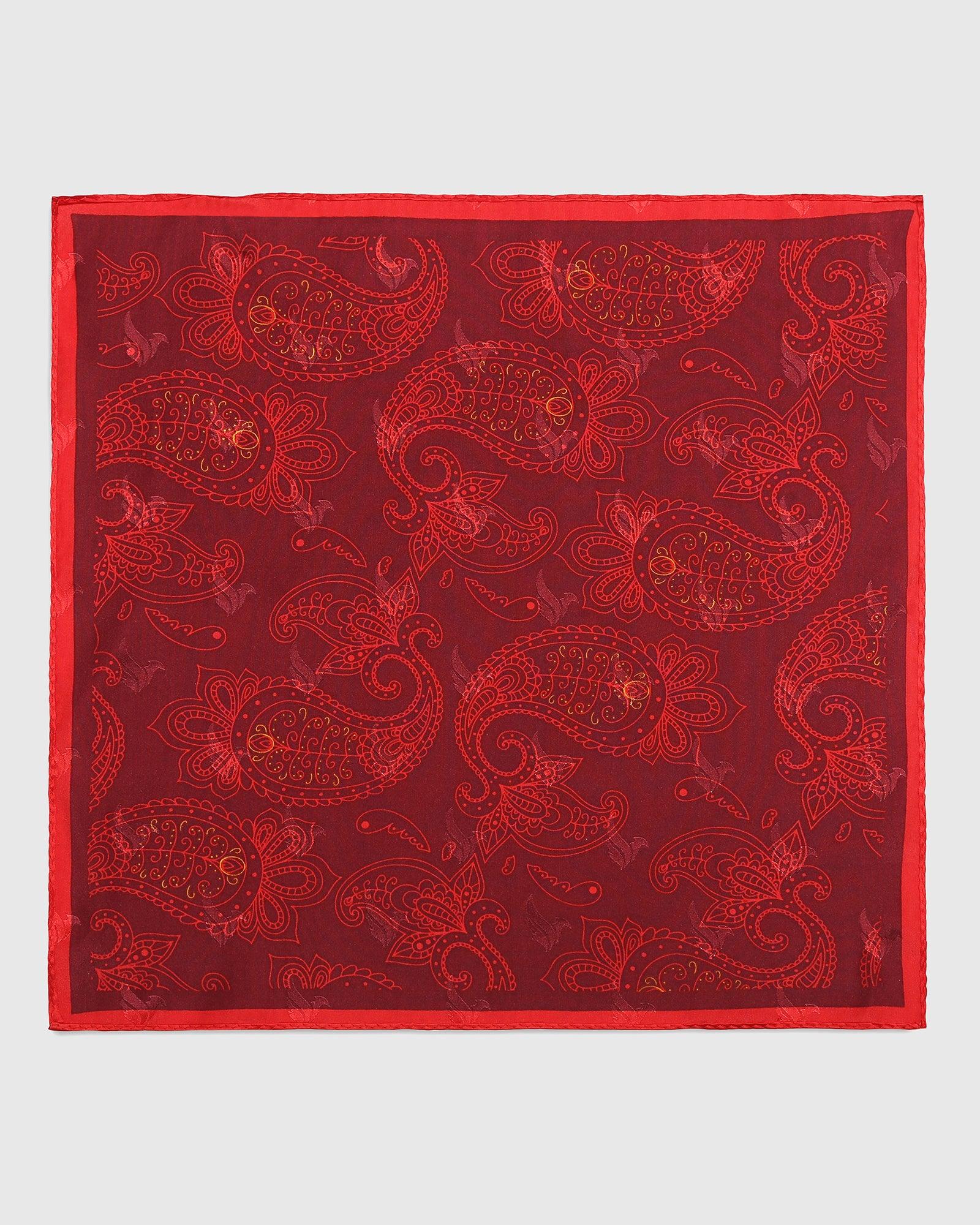 Boxed Combo Printed Tie With Pocket Square (Russo) - Blackberrys