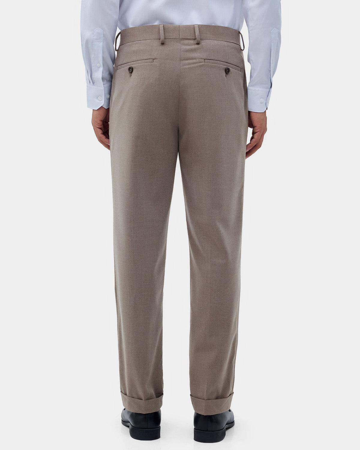 Brown Check Trouser - Texter