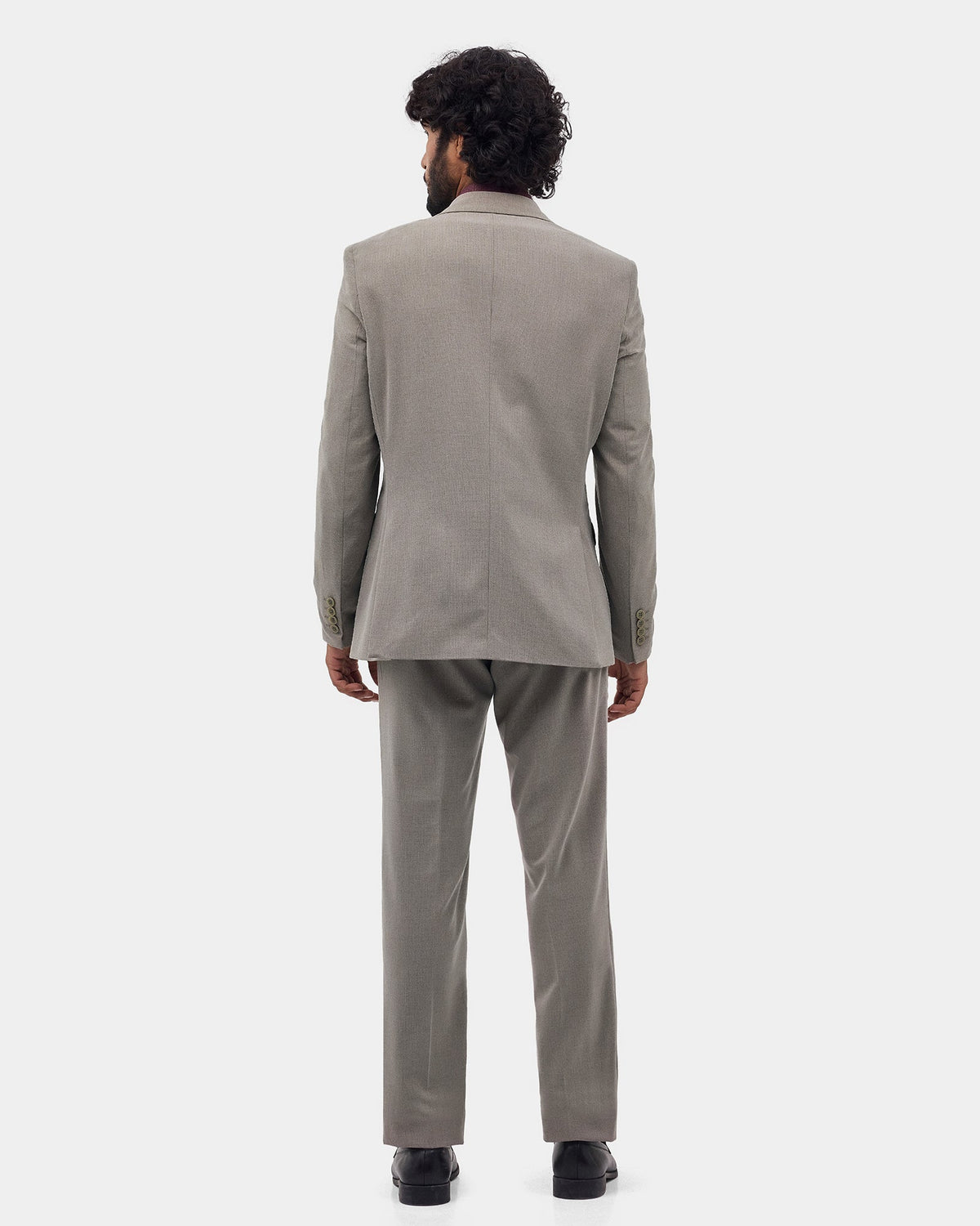 Brown Two Piece Check Suit - Zexter