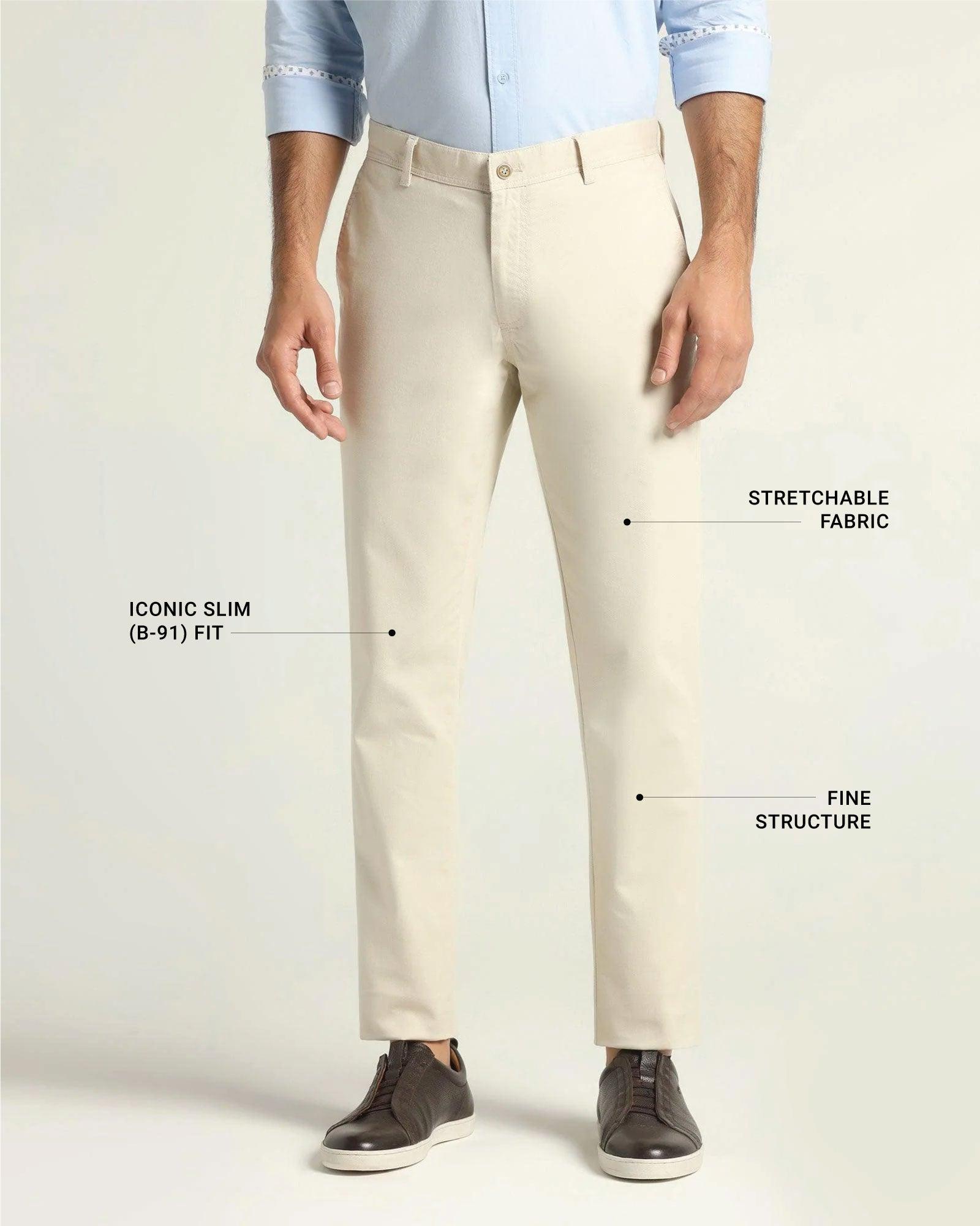 Casual Khakis In Beige B-91 (Kiler) - Blackberrys