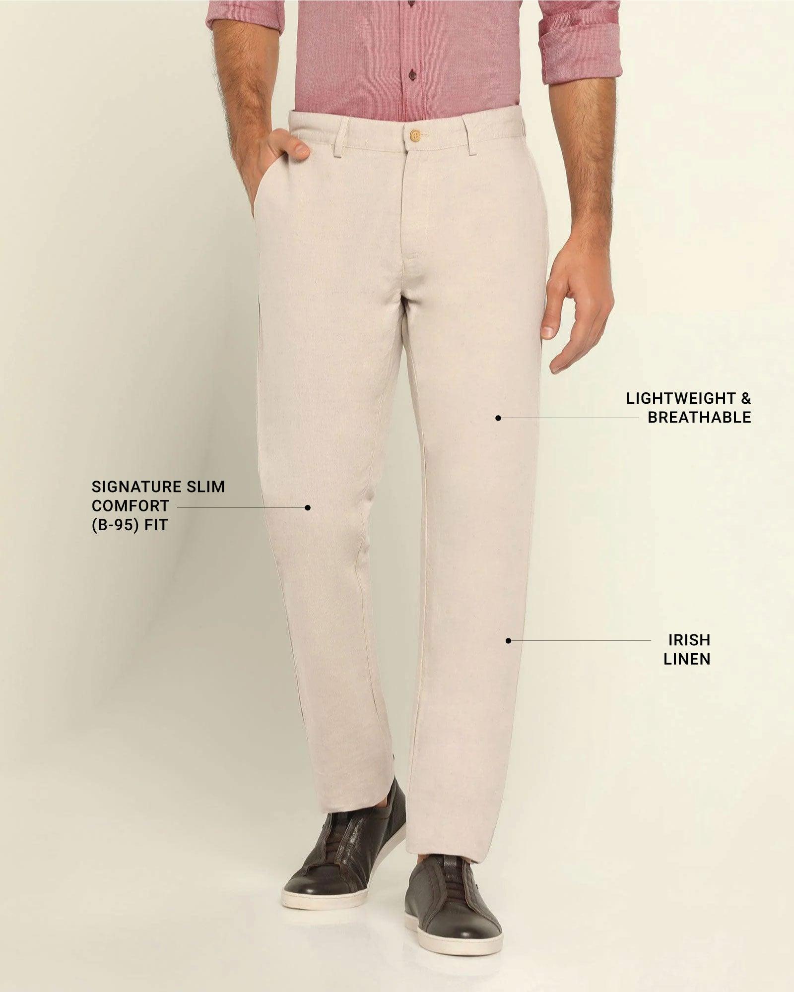 Casual Khakis In Beige B-95 (Kinsley) - Blackberrys