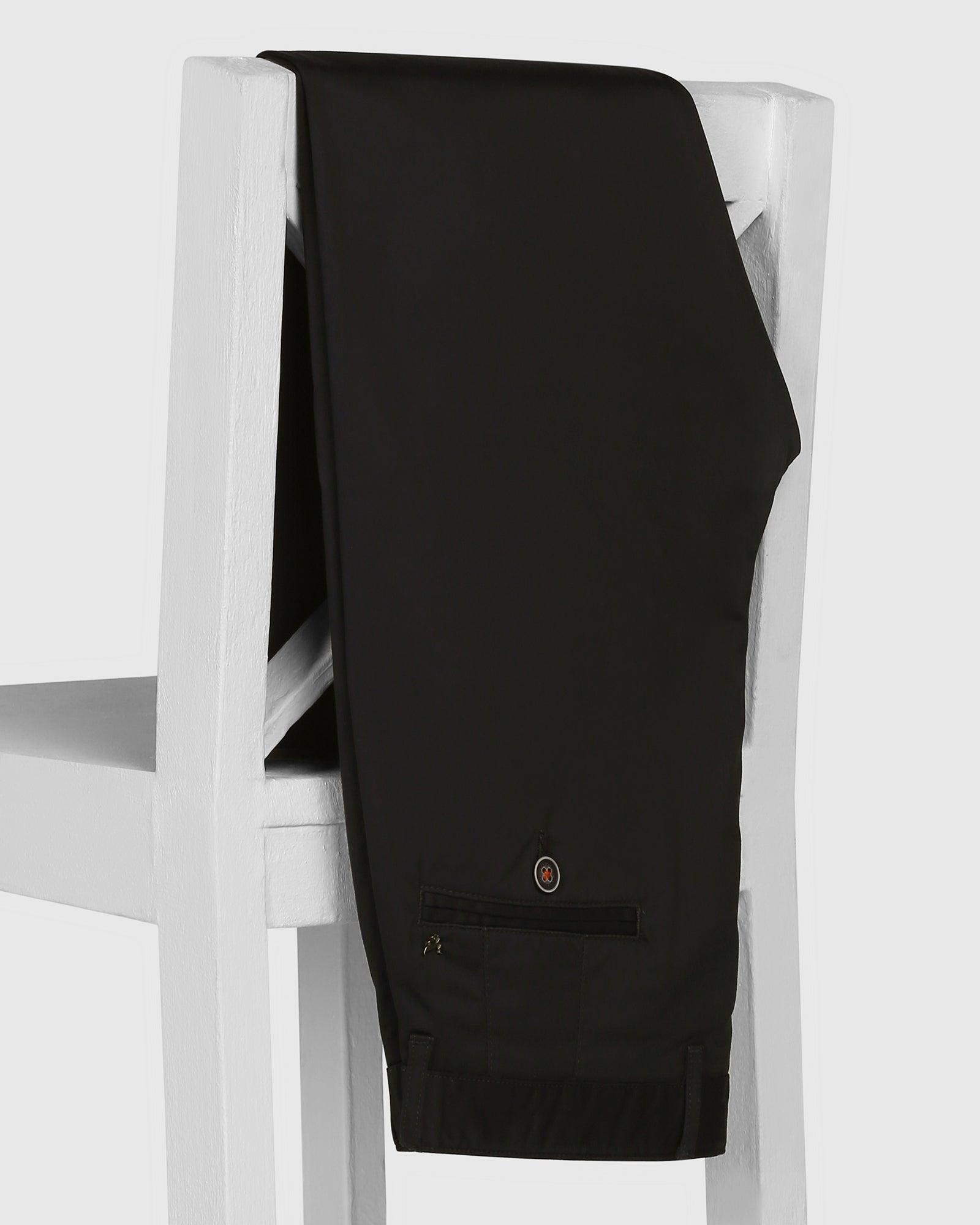 Casual Khakis In Knight Black B-95 (Kolt) - blackberrys-clothing