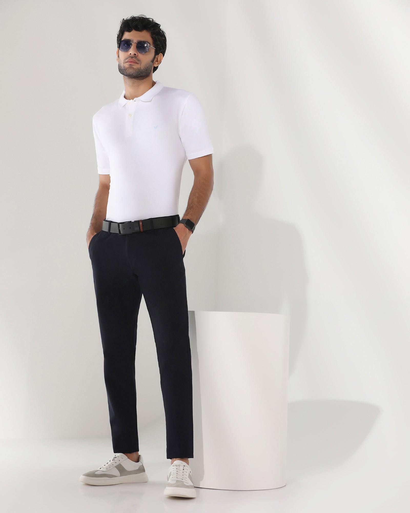 Casual Khakis In Navy B-91 (Kiler) - Blackberrys