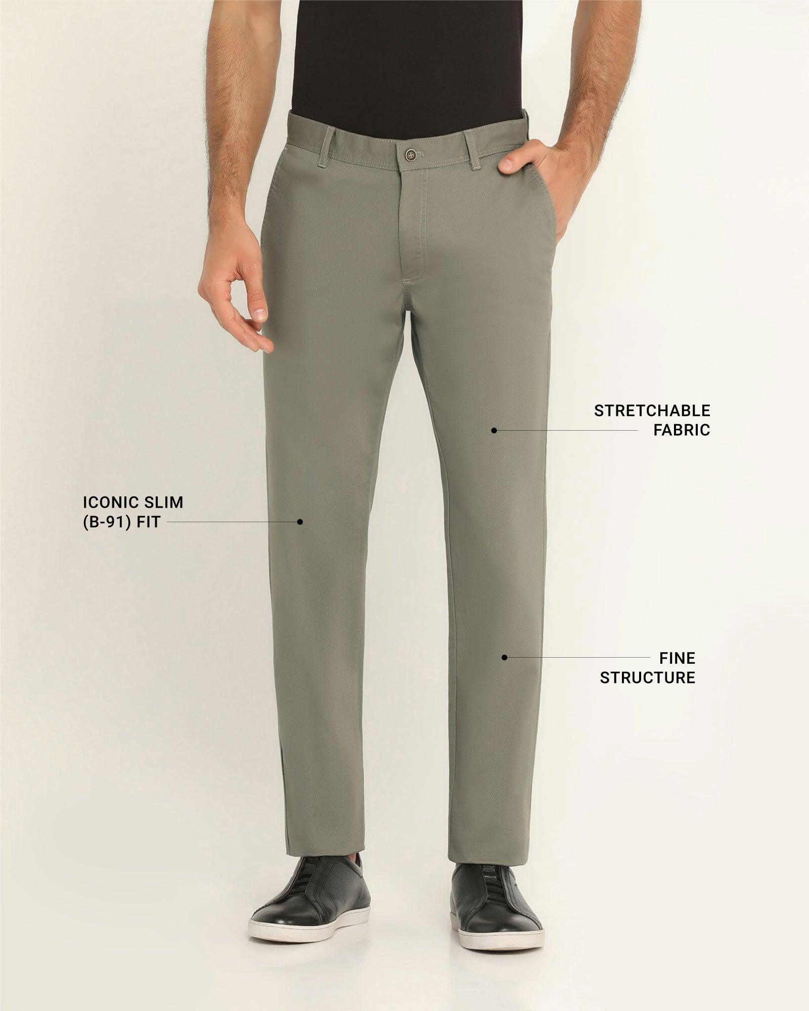 Casual Khakis In Olive B-91 (Kiler) - Blackberrys