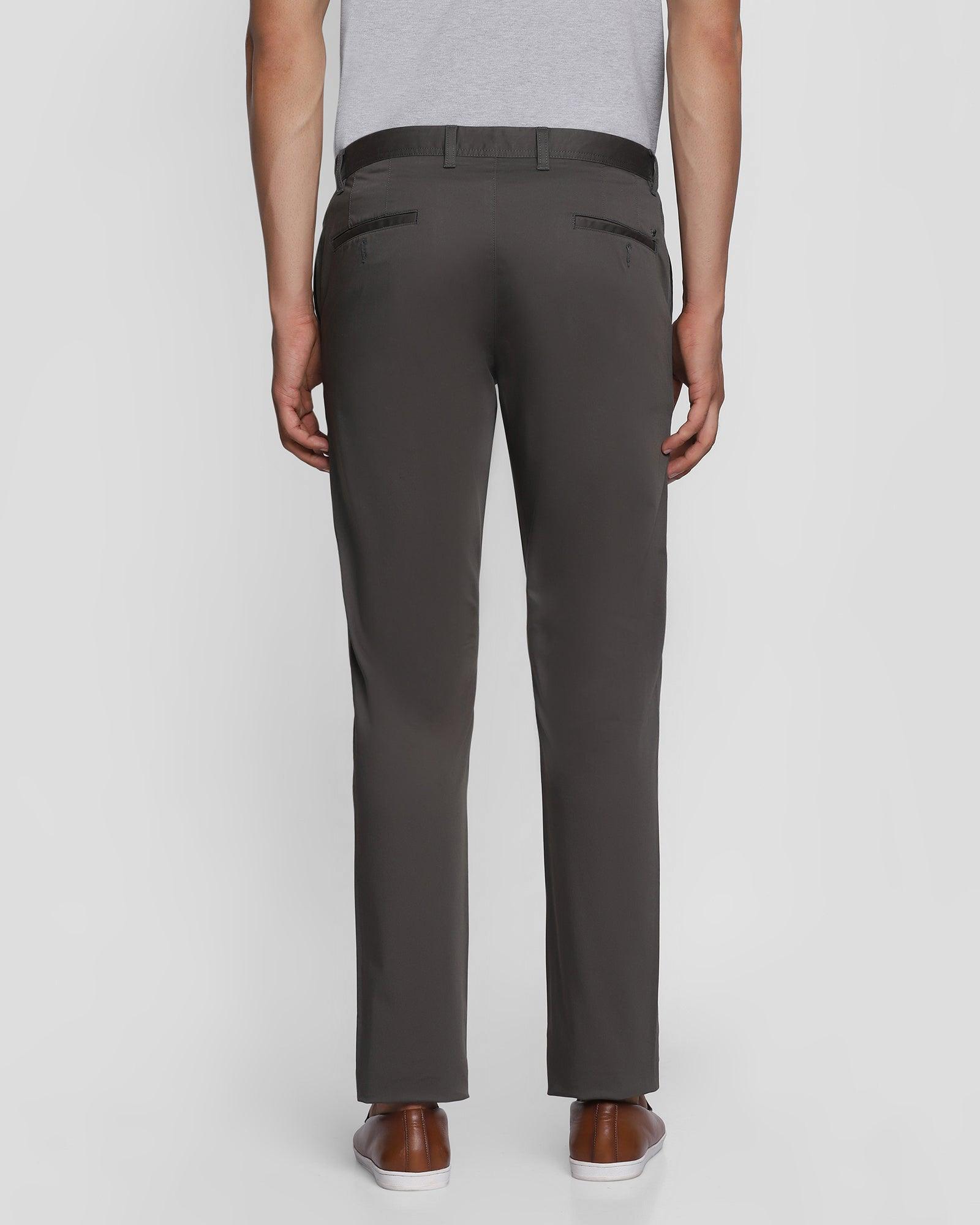 Solid Casual Khakis In Olive B-95 (Mark) - Blackberrys