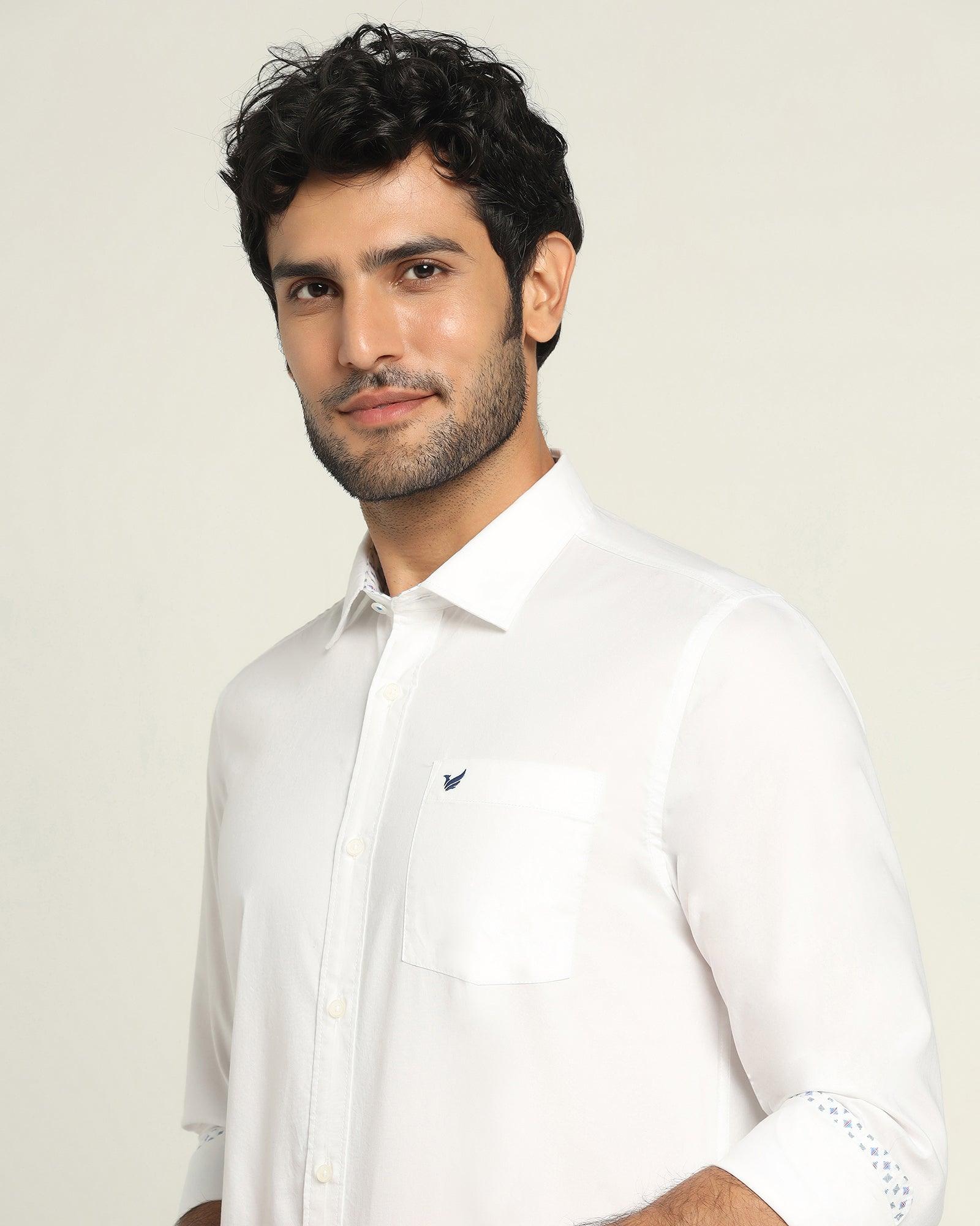 Casual Shirt In White (Torch) - Blackberrys