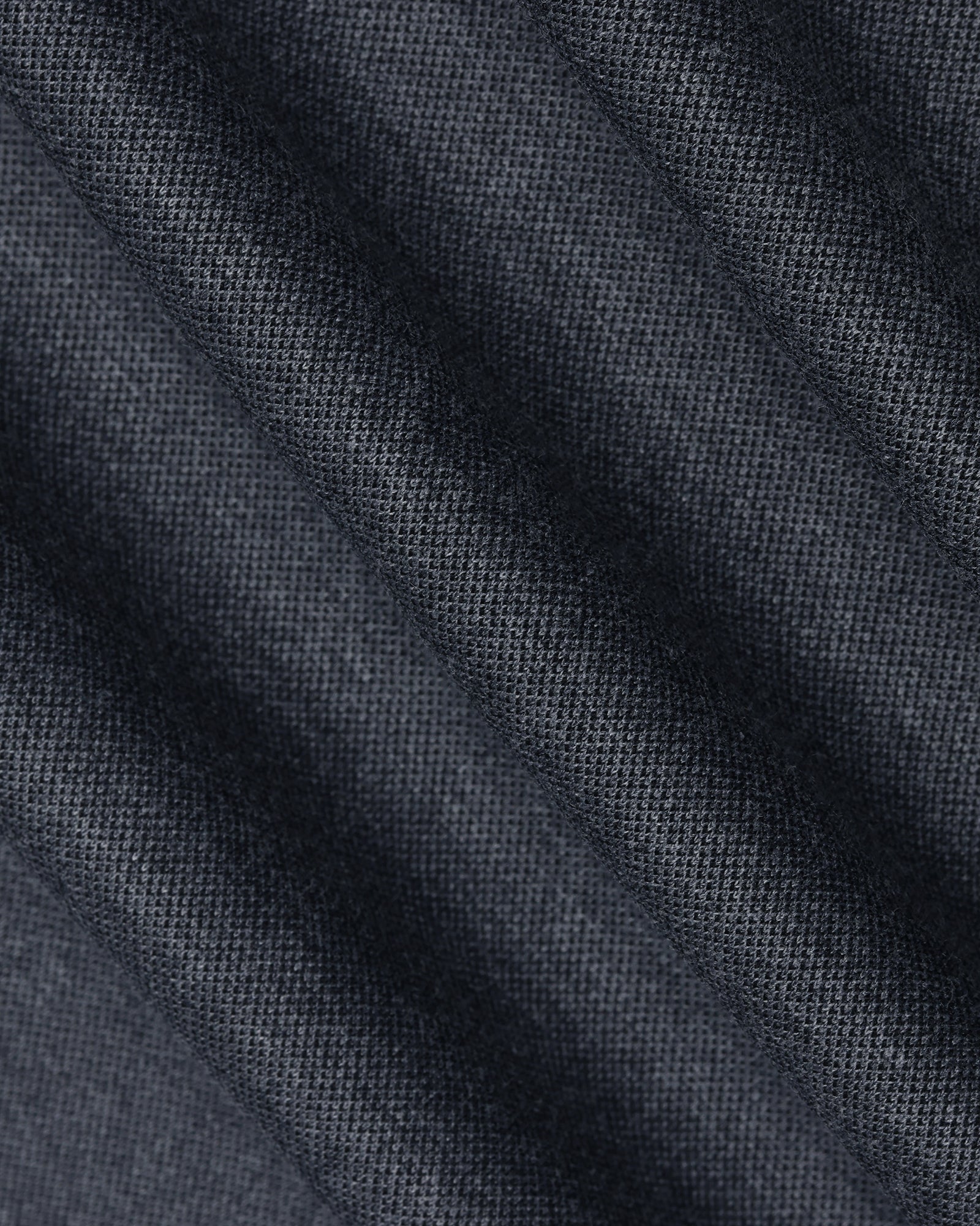 Charcoal Solid Formal Trouser - Kent