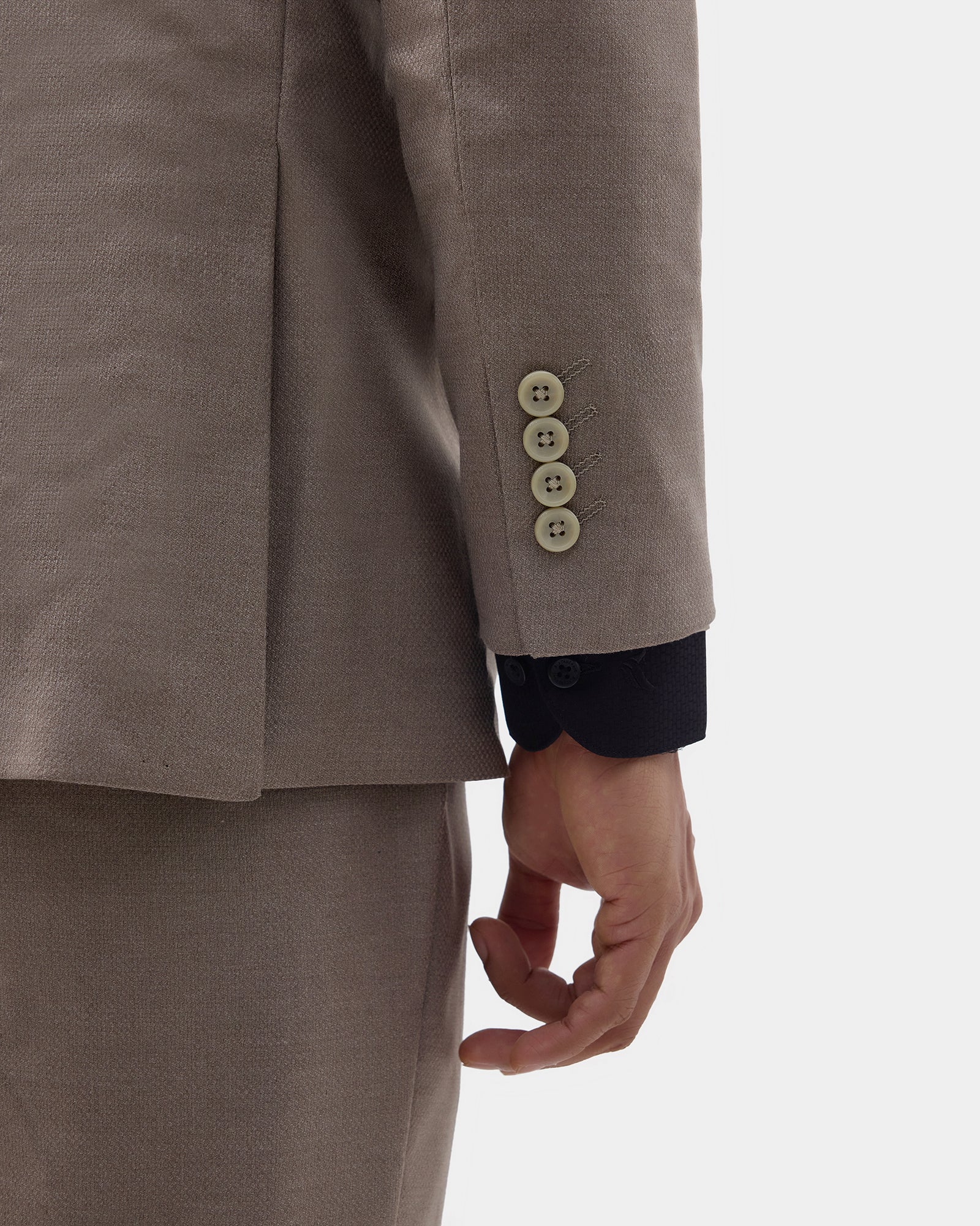 Mouse Textured Blazer - Sazam