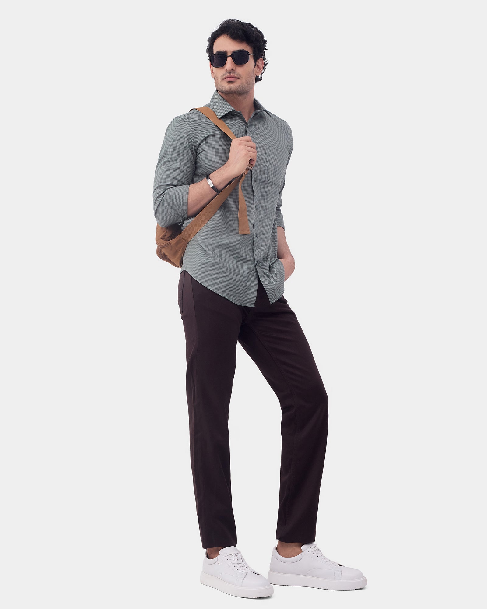 Coffee Bleed Zero Slim Fit Jeans - Abto