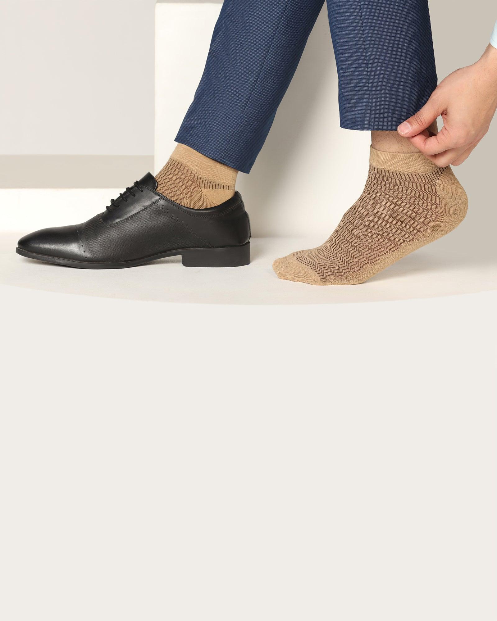 Cotton Mix Color Solid Socks - Sayle - Blackberrys