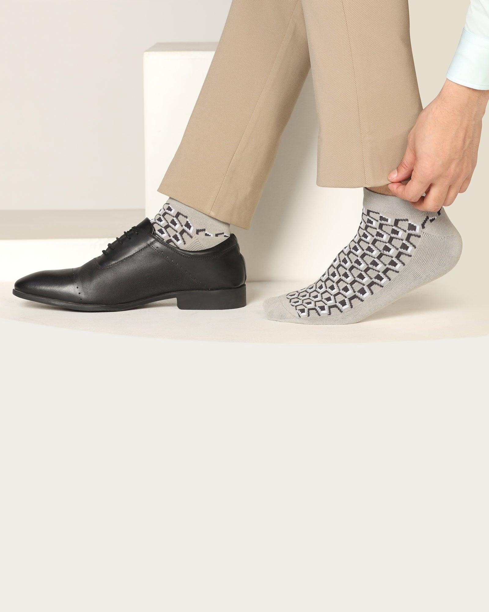 Cotton Mix Color Solid Socks - Sola - Blackberrys