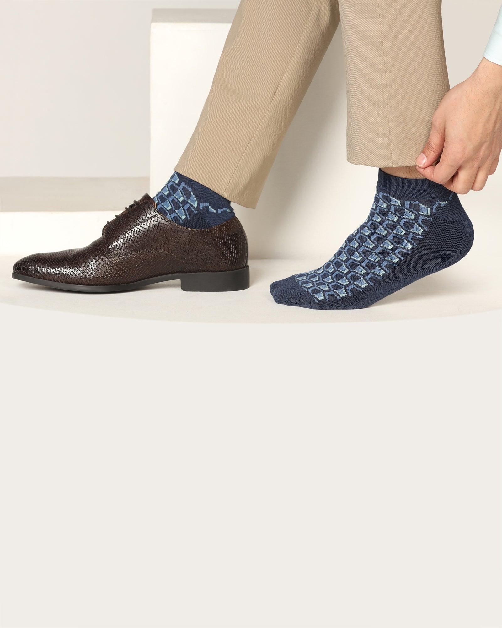 Cotton Mix Color Solid Socks - Sonria - Blackberrys