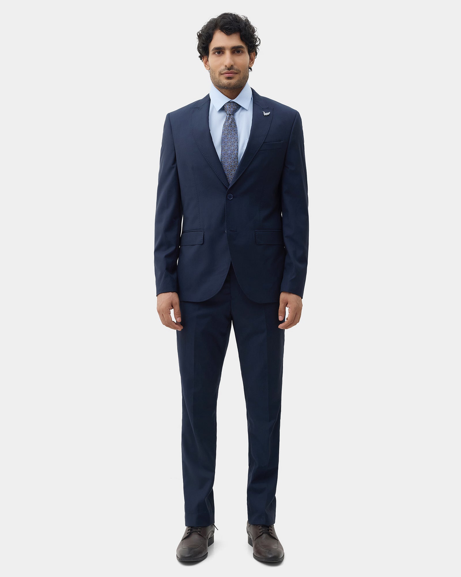 2 SB SLIM FIT DOBBY SUITS