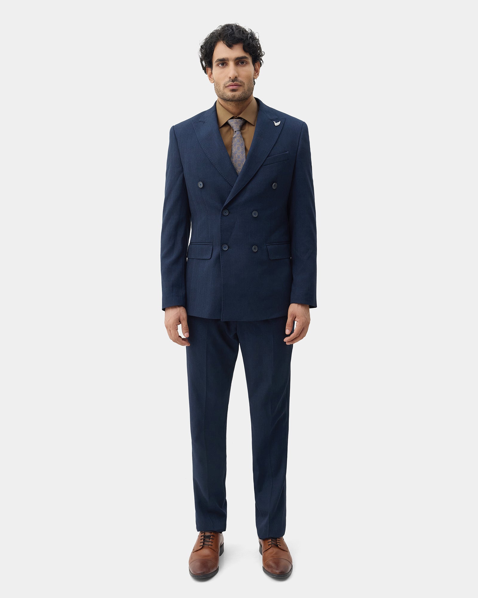 3 SB SLIM FIT DOBBY SUITS