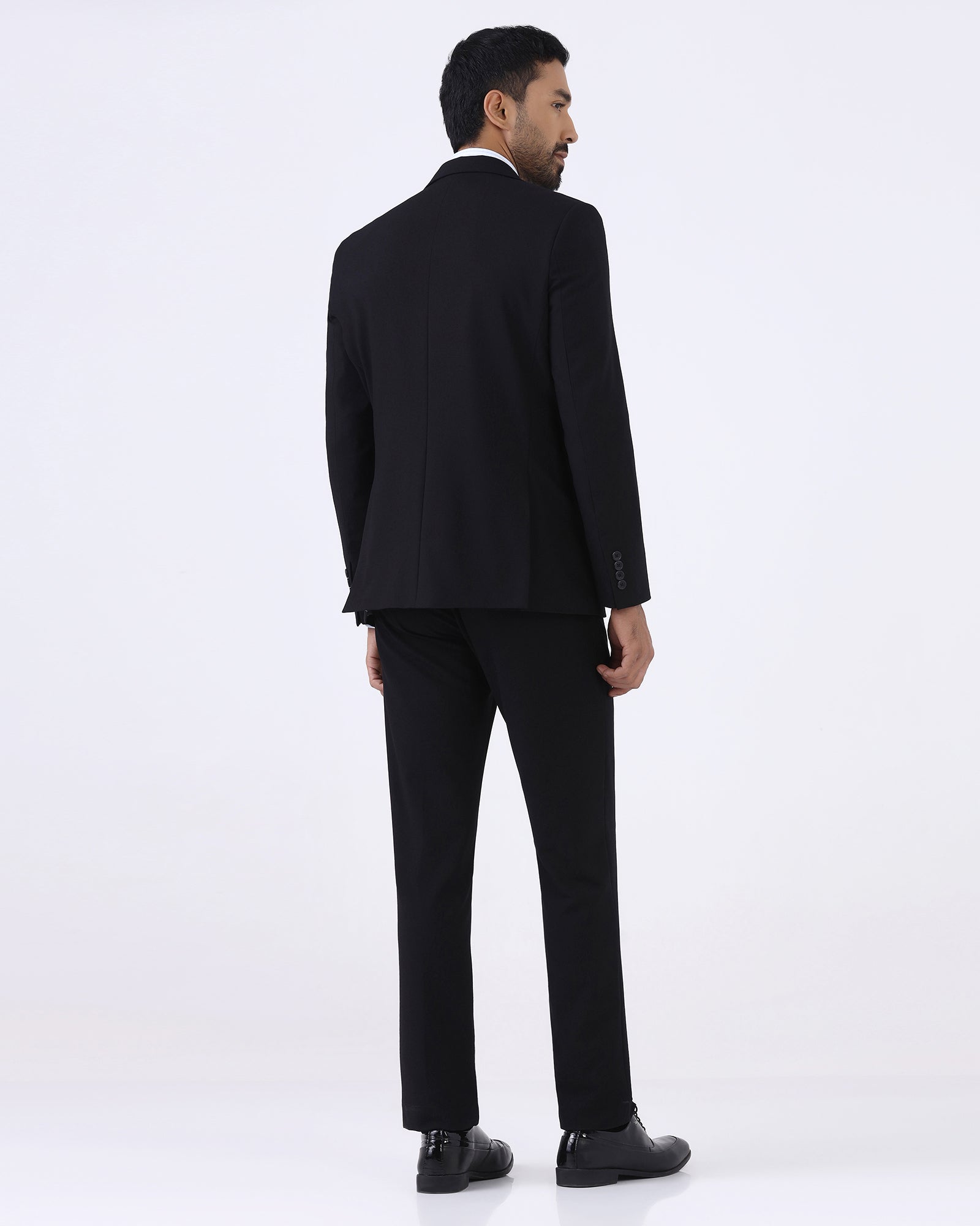 Black Solid Shirt - Zelm