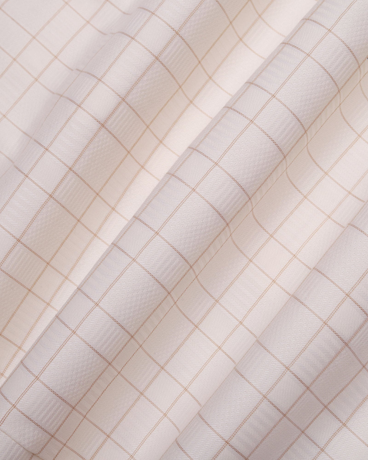 Cream Check Shirt - Boardroom