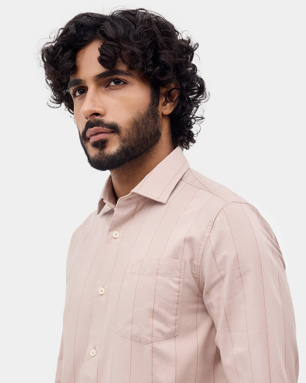 Cream Stripe Shirt - Xenia