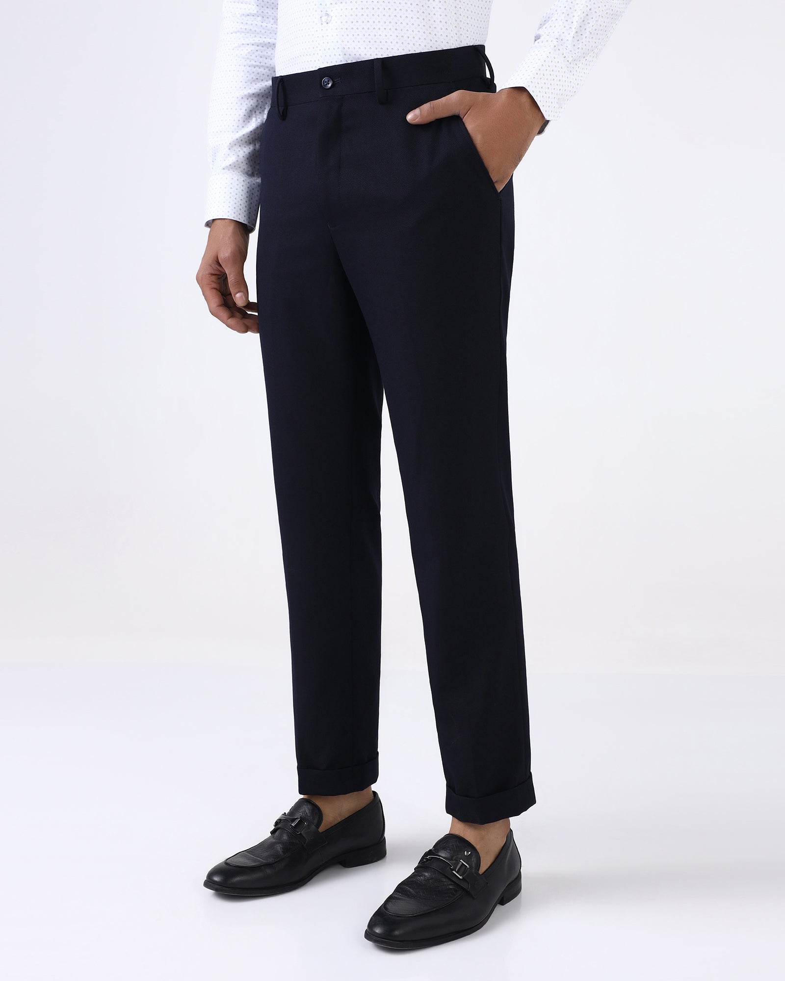 Navy Structure Shirt - Pecado