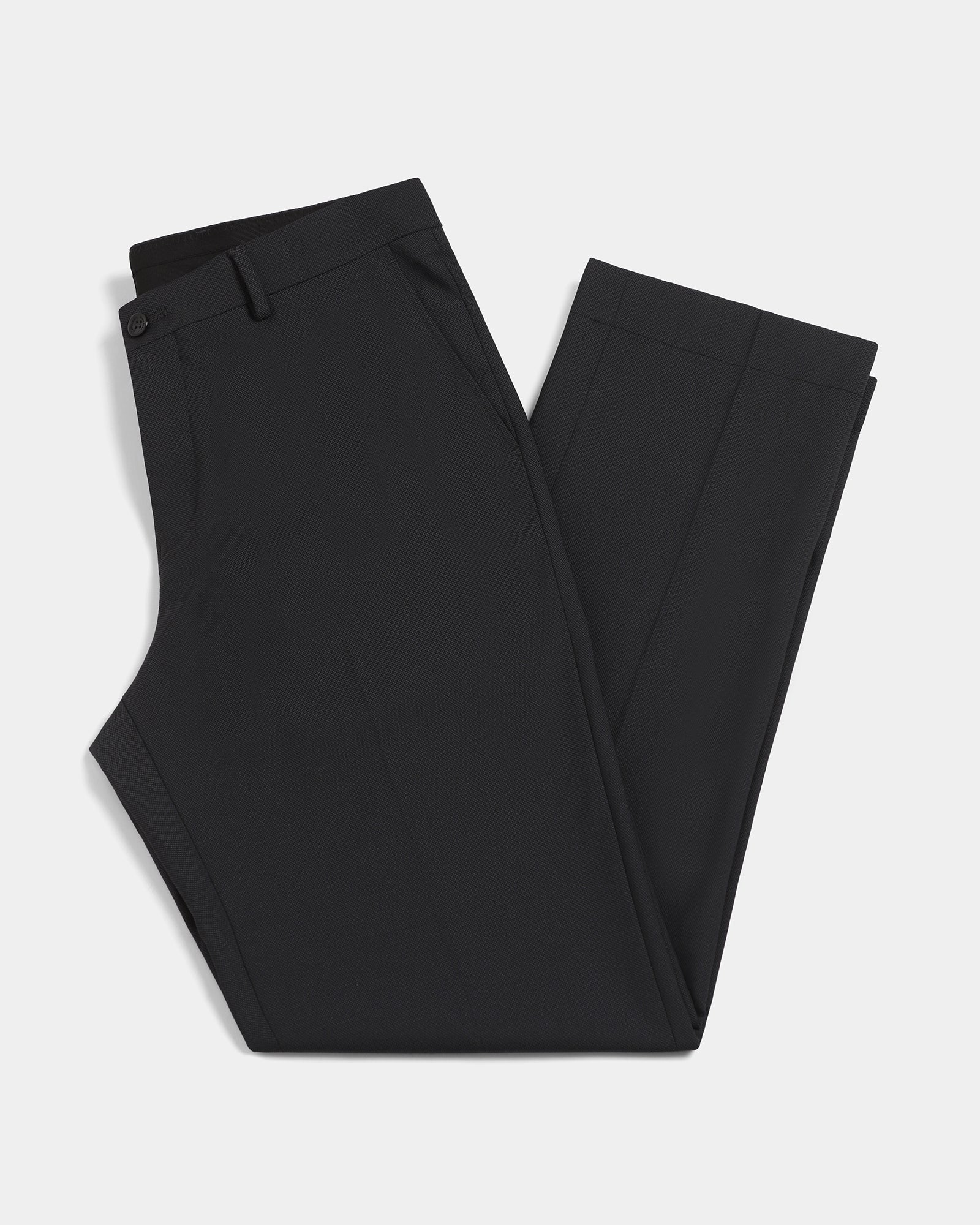 Charcoal Textured Trouser - Credor