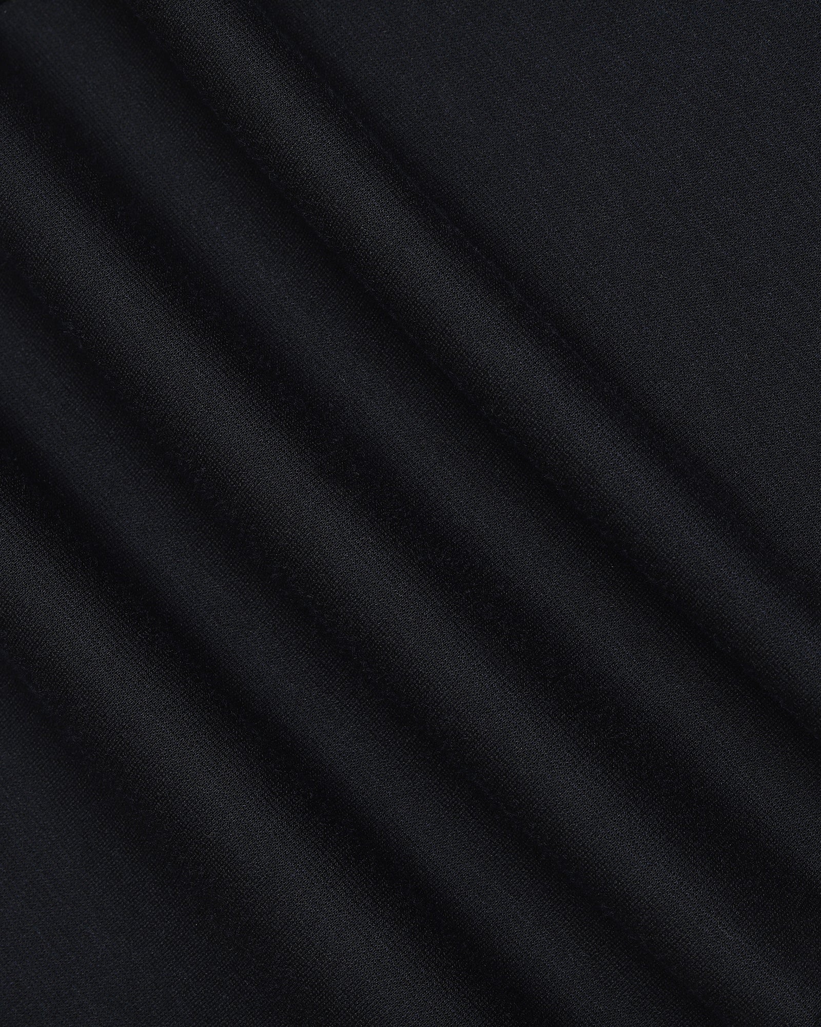 Black Knitalia Solid Formal Trouser - Clark