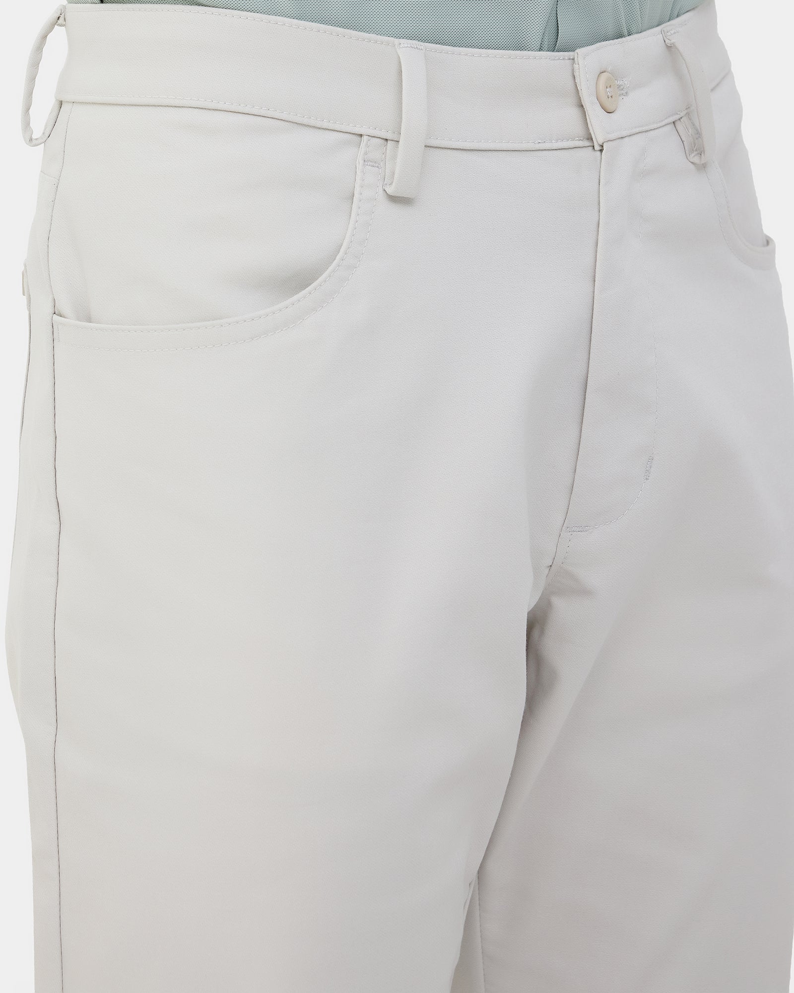 Ecru TechPro Textured Khakis - Kora